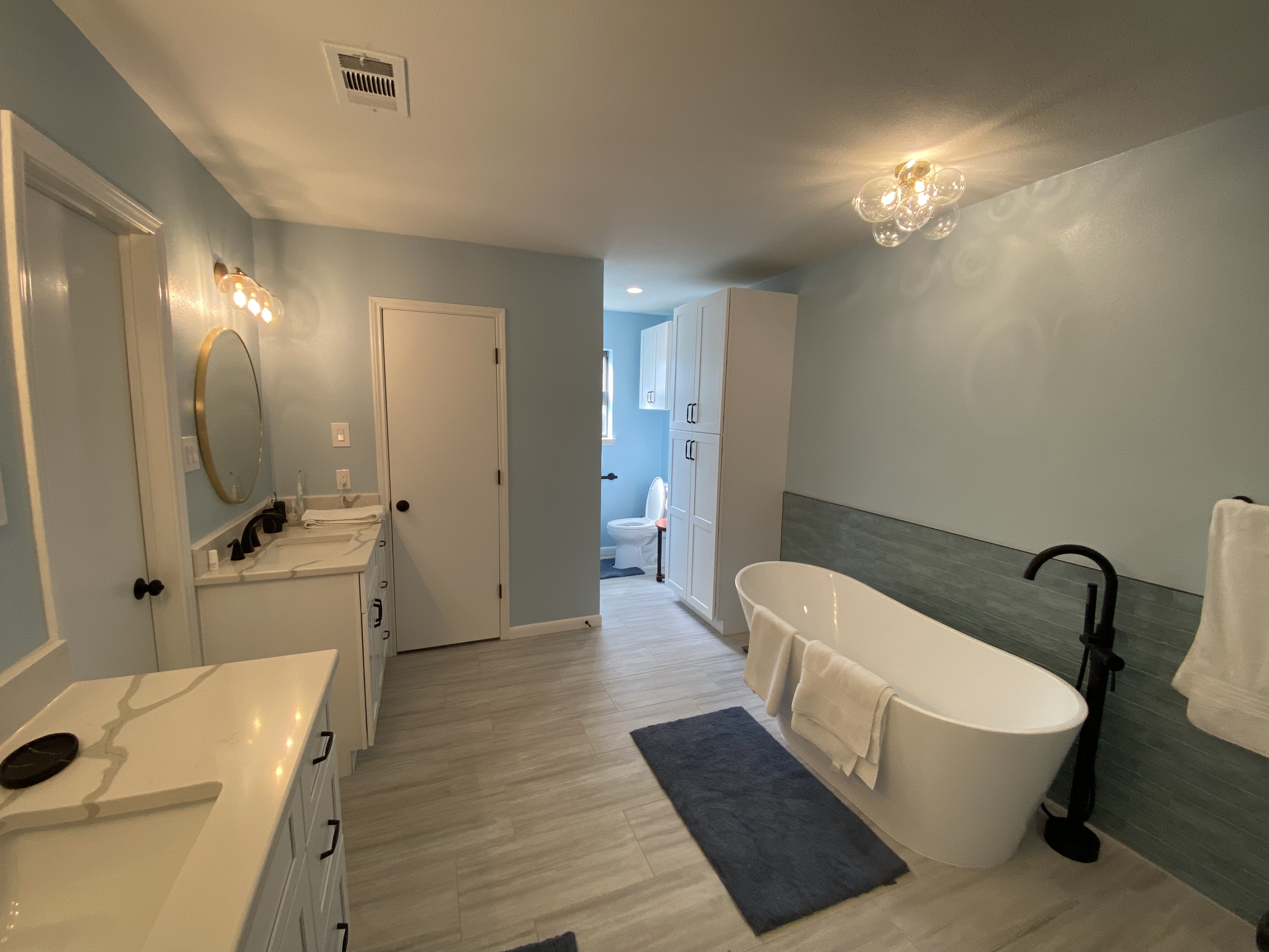 Additional completed remodeling photo