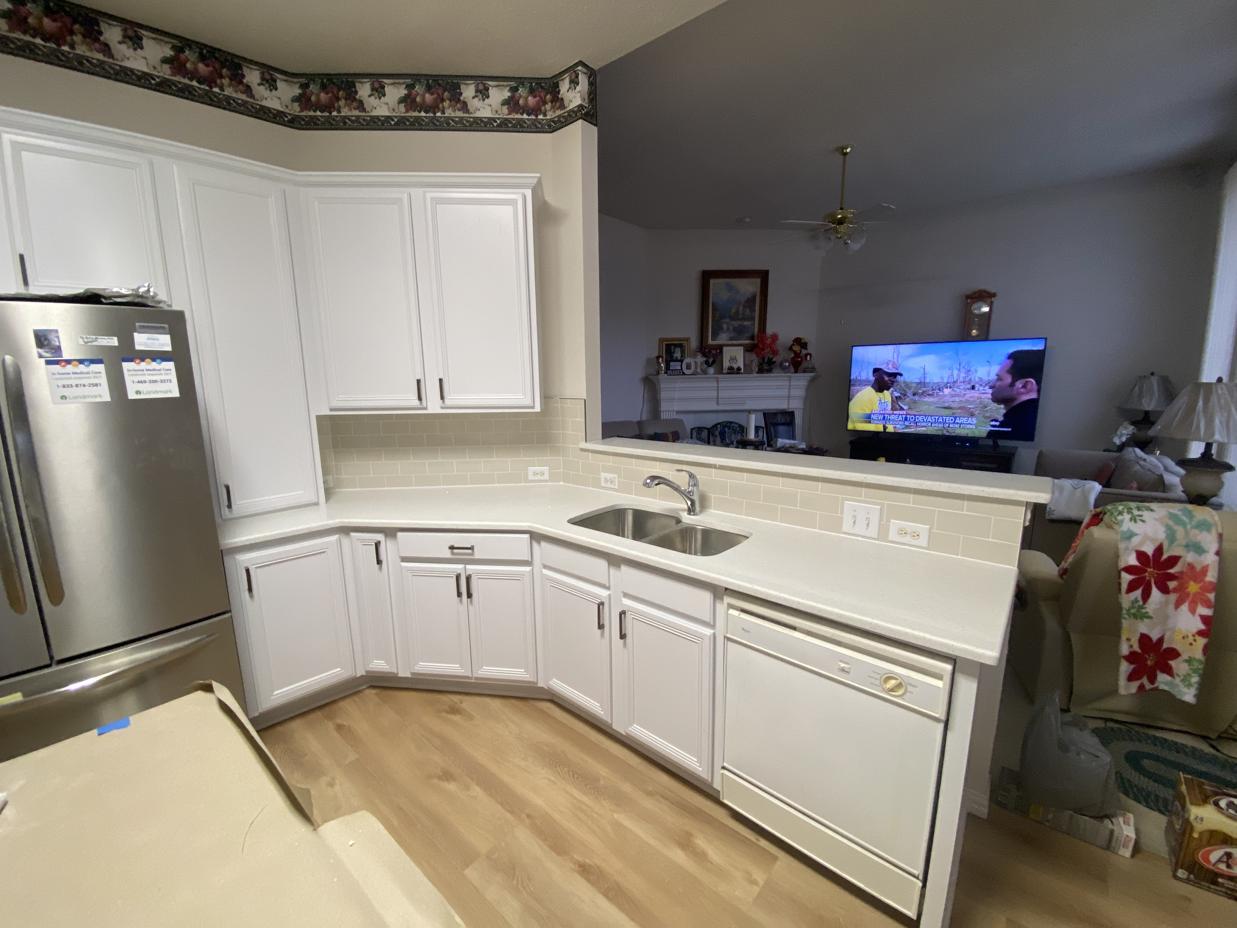 Additional completed remodeling photo