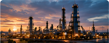 Industrial energy generation and processing facility