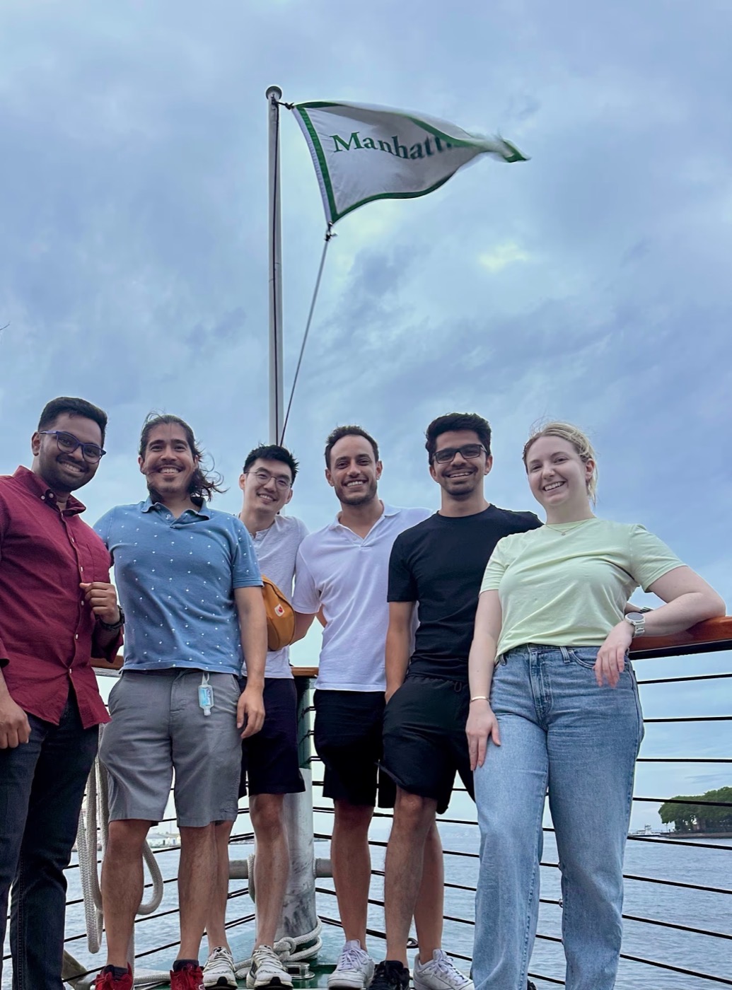 The AegisAI team out sailing
