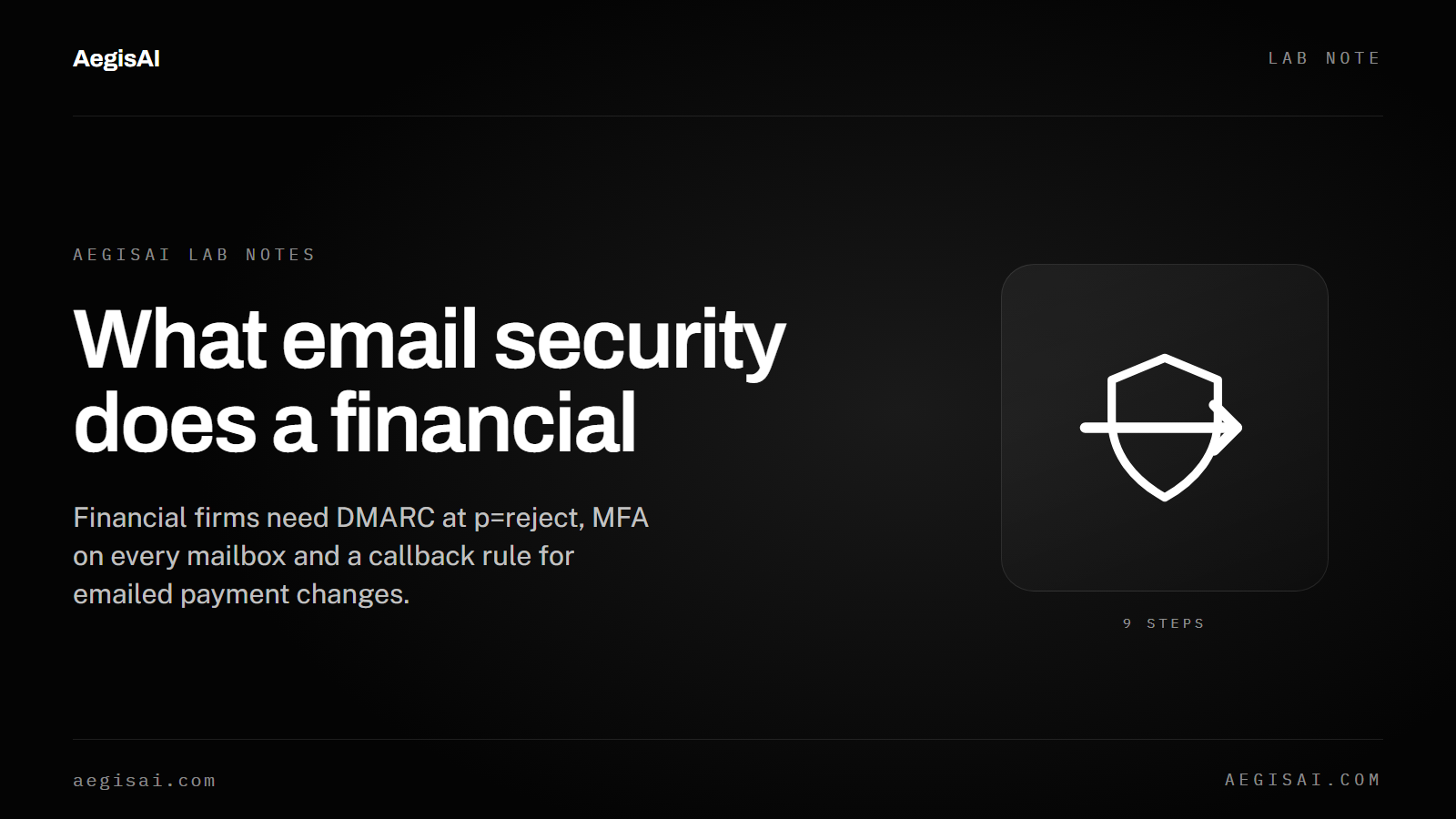 What email security does a financial services firm need?