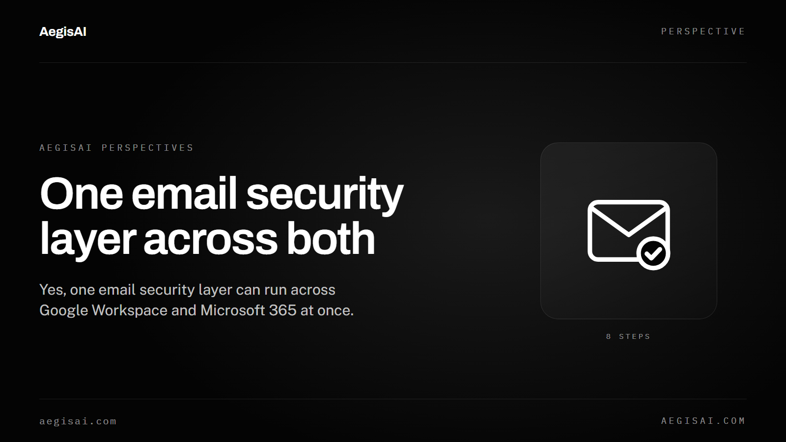 Can you run email security across Google Workspace and Microsoft 365 at the same time?