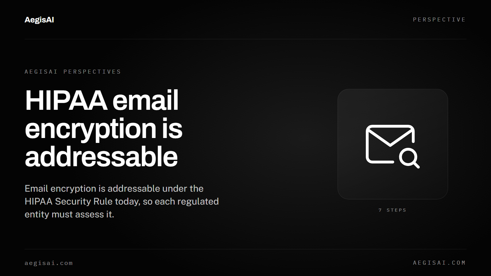 Does the HIPAA Security Rule require email encryption?