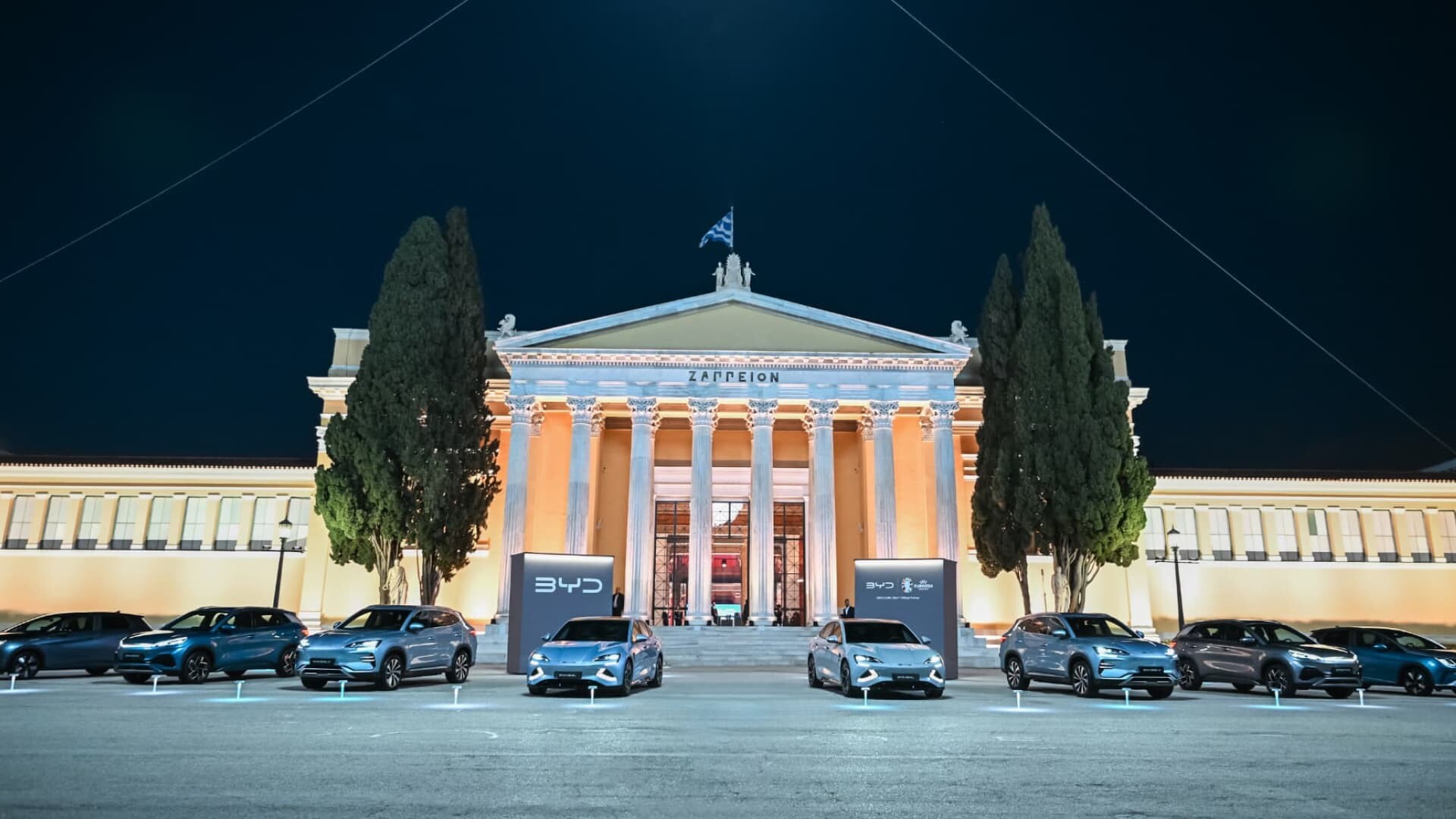 BYD Greece Launch Event in Zappeion Megaron, Athens