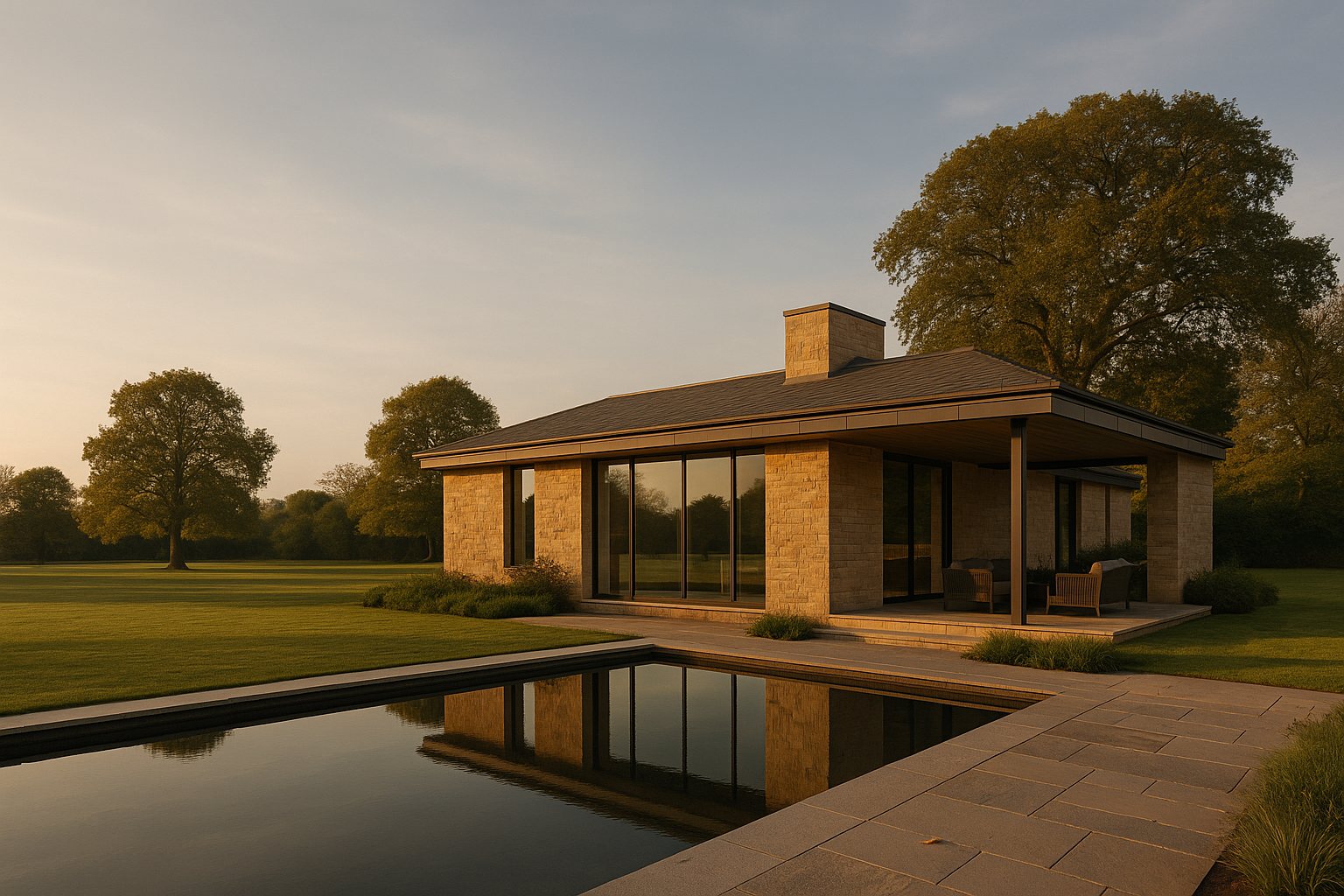 Interior of a luxury residence