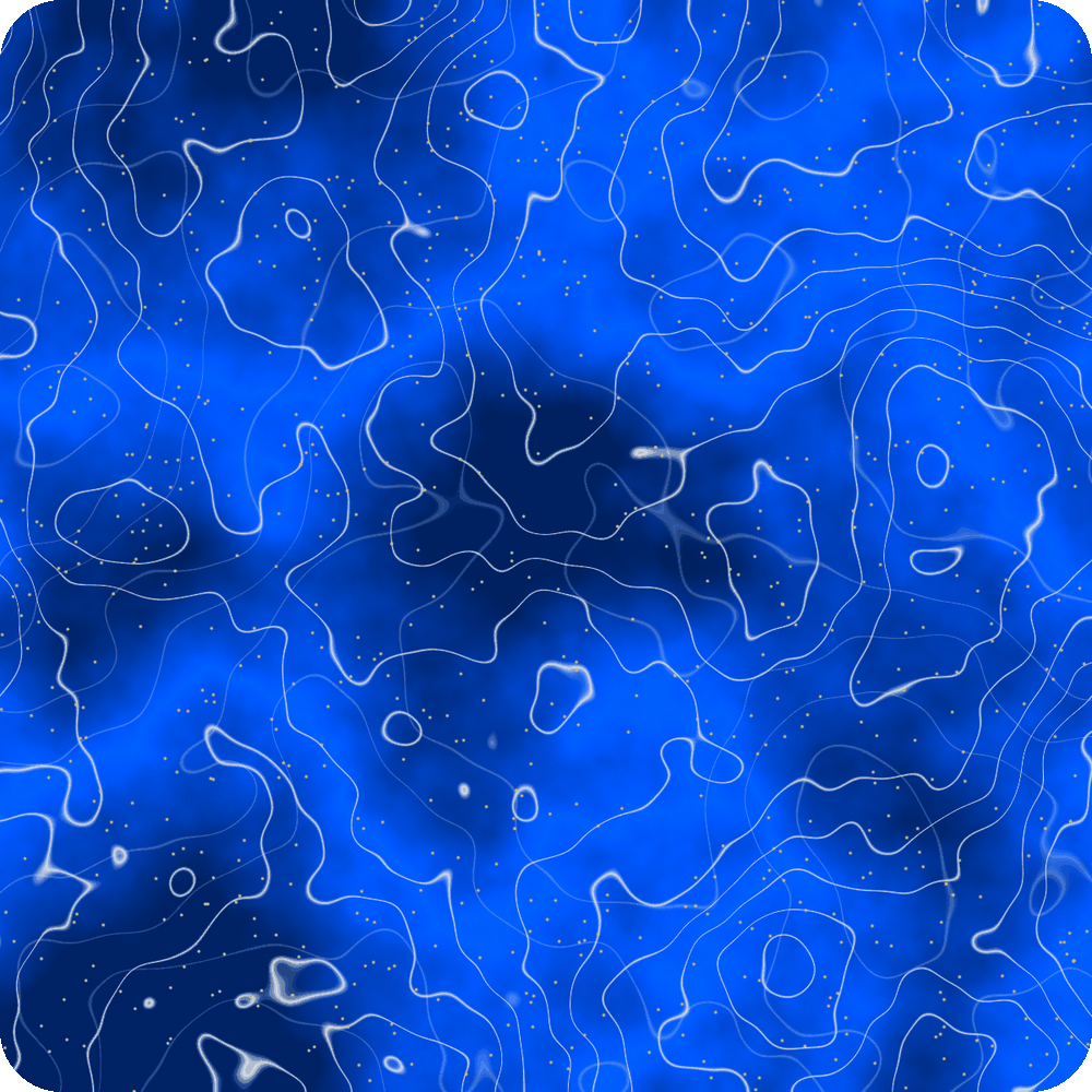 Abstract contour field, decorative