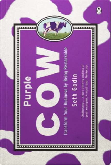 Purple Cow book cover
