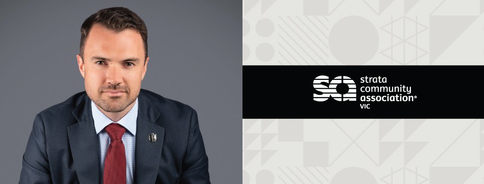 Gregor Evans appointed President of the Strata Community Association Victoria