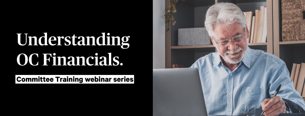 Understanding Owners Corporation Financials: committee training webinar