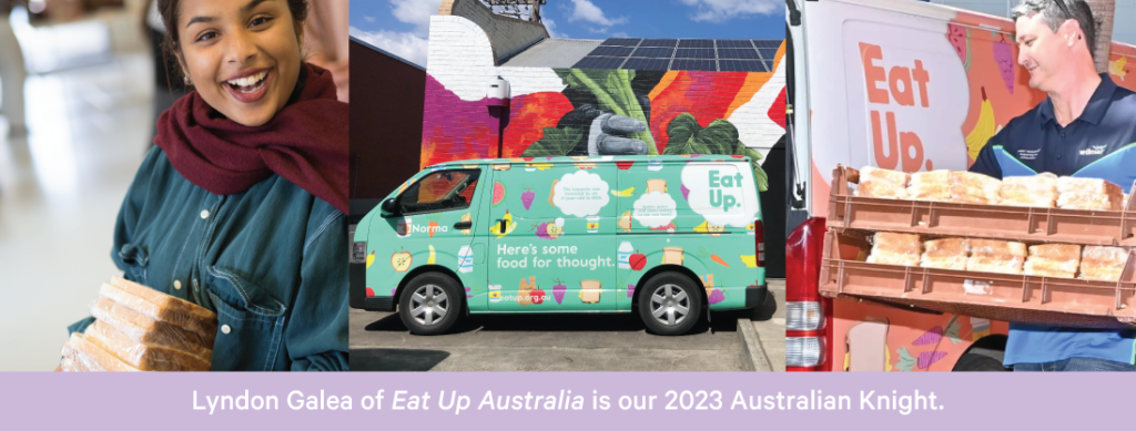 Banner depicting pictures of our 2023 Australian Knight
