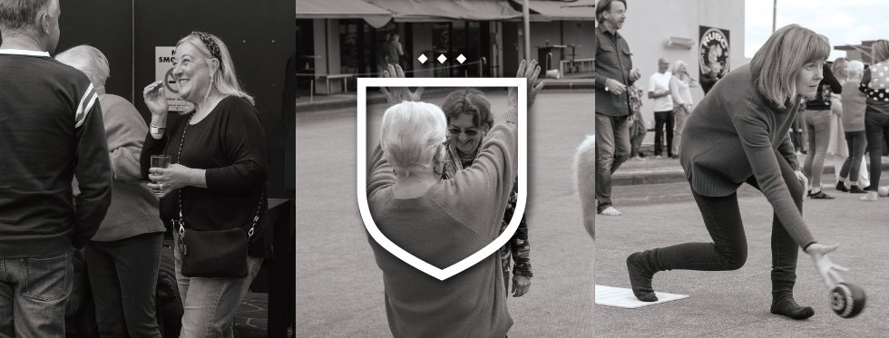 Group plays lawn bowls to build connections