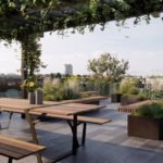 Image of rooftop communal space
