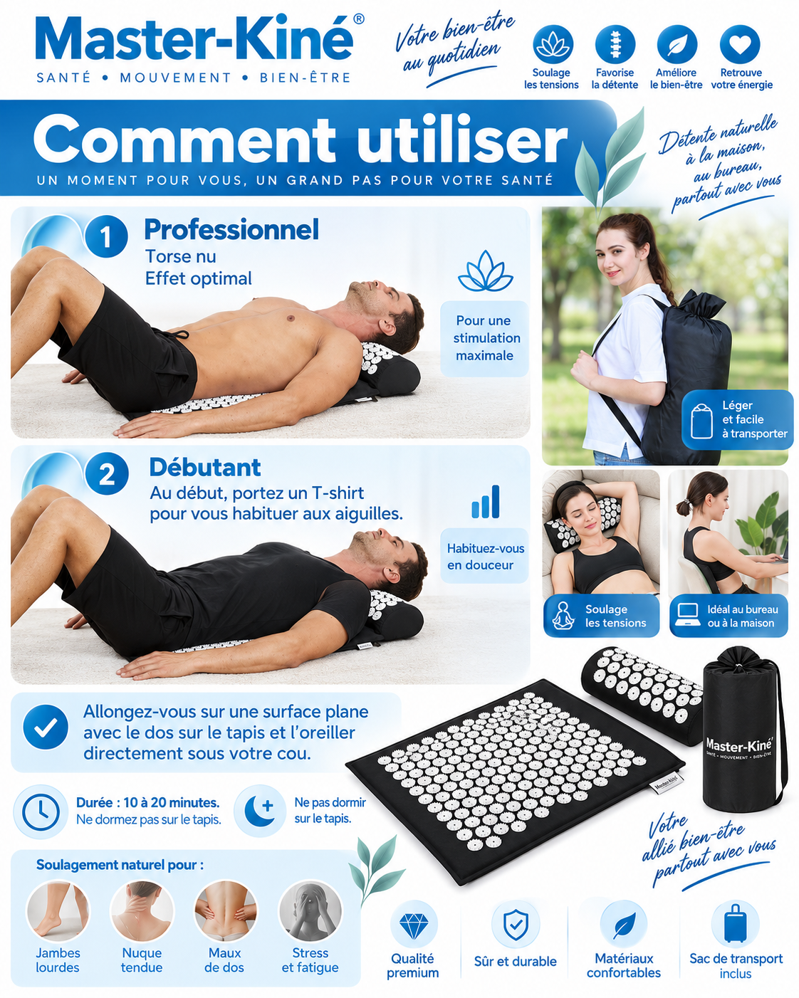 Tapis d'acupression