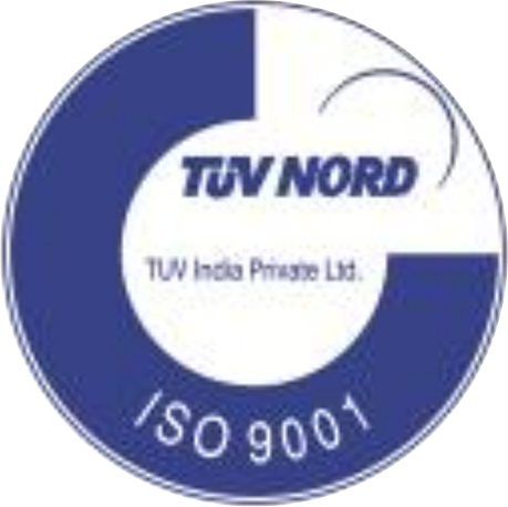 ISO 9001 certification badge