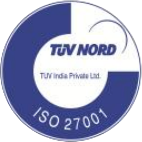ISO 27001 certification badge