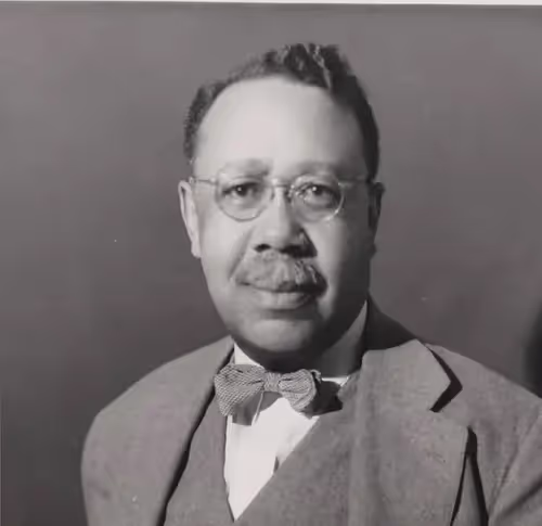 Portrait of William Augustus Hinton, an African American bacteriologist