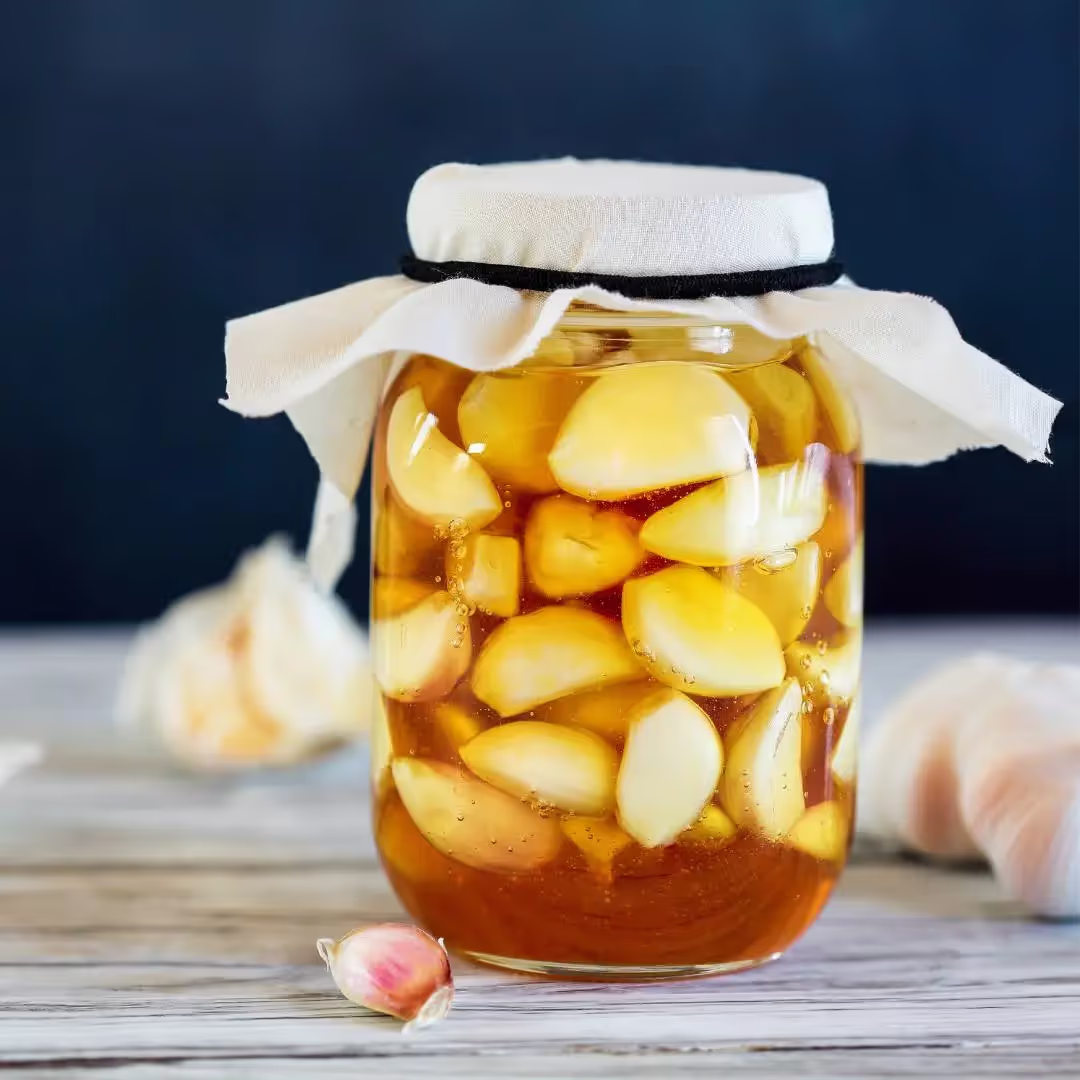 Fermented Honey Garlic from Tiny Health’s Jennie Vera, Certified Nutrition Specialist and Registered Nurse