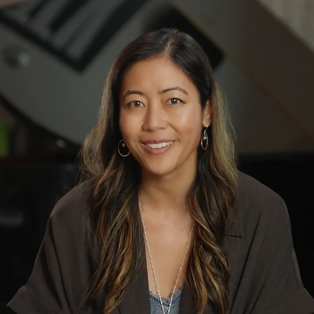 Cheryl Sew Hoy Announcing Tiny Health's Series B Funding