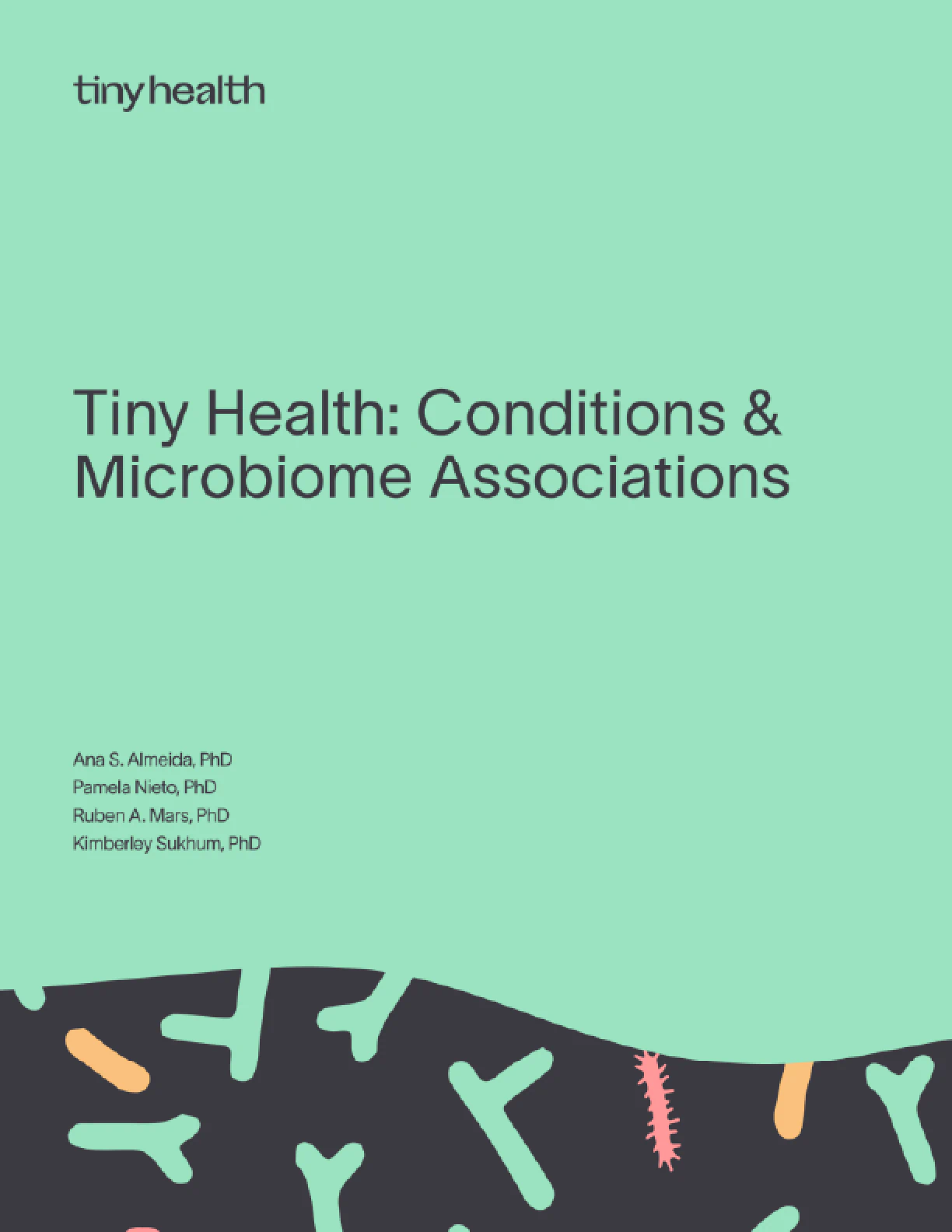 Tiny Health : Conditions & Microbiome associations Whitepaper Preview Cover