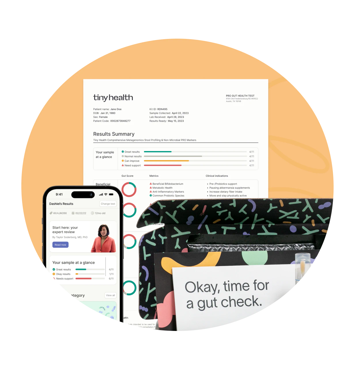 Tiny Health Tests & Graphs