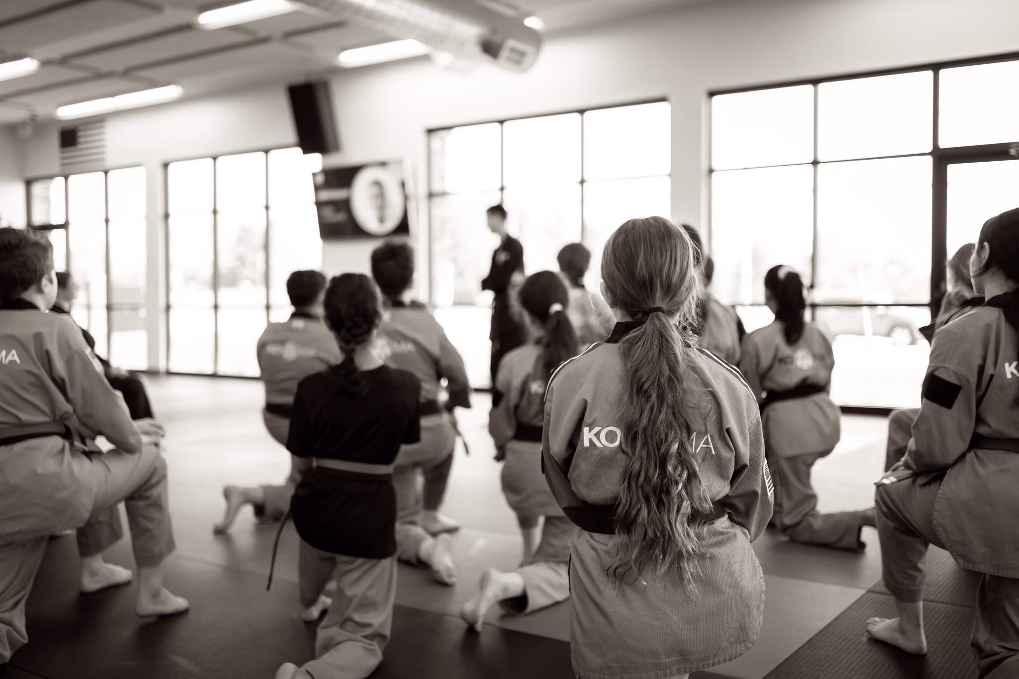 A martial arts class in session at Ko Martial Arts