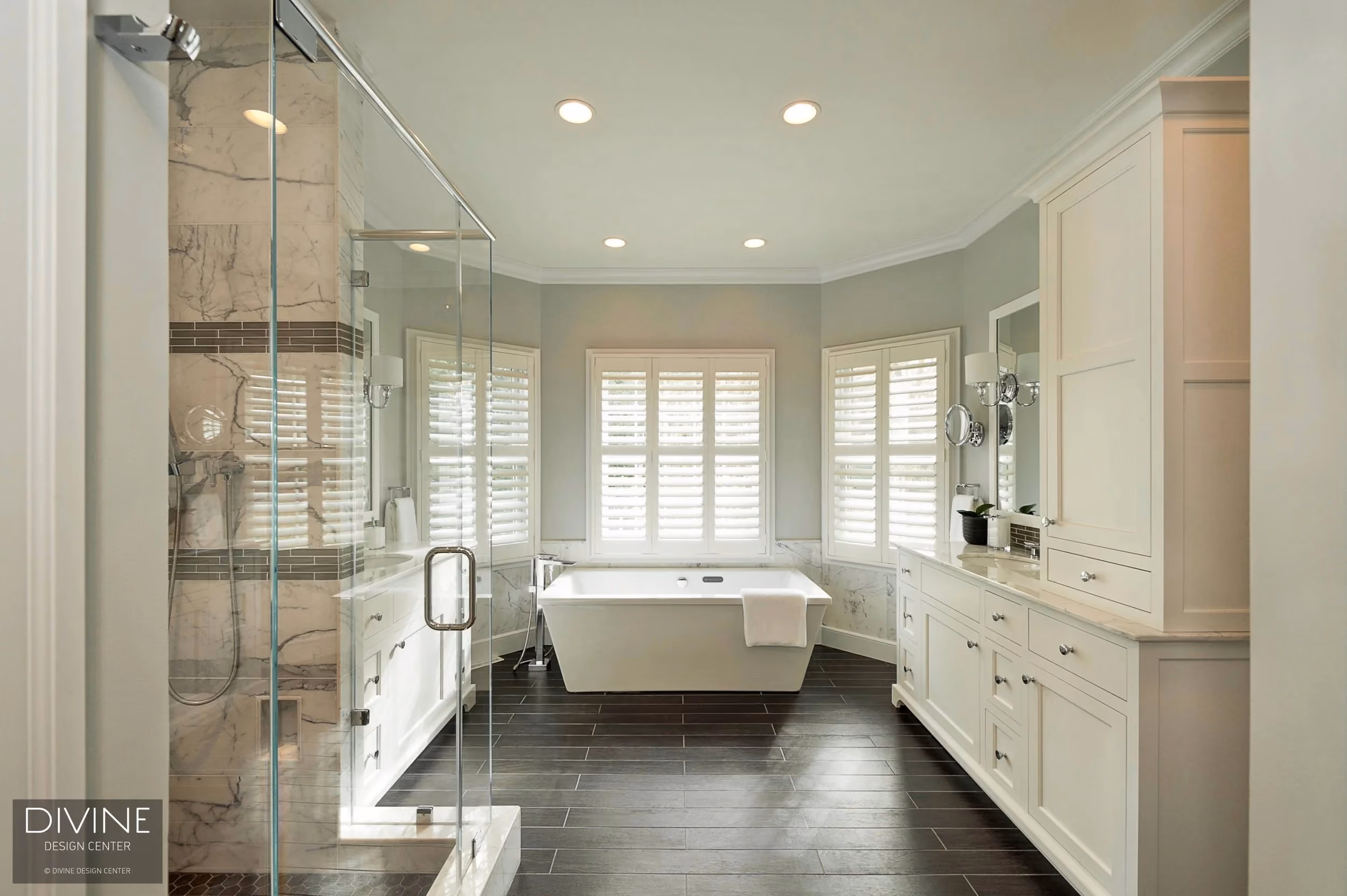 Boston Metrowest Luxury Master Bathroom