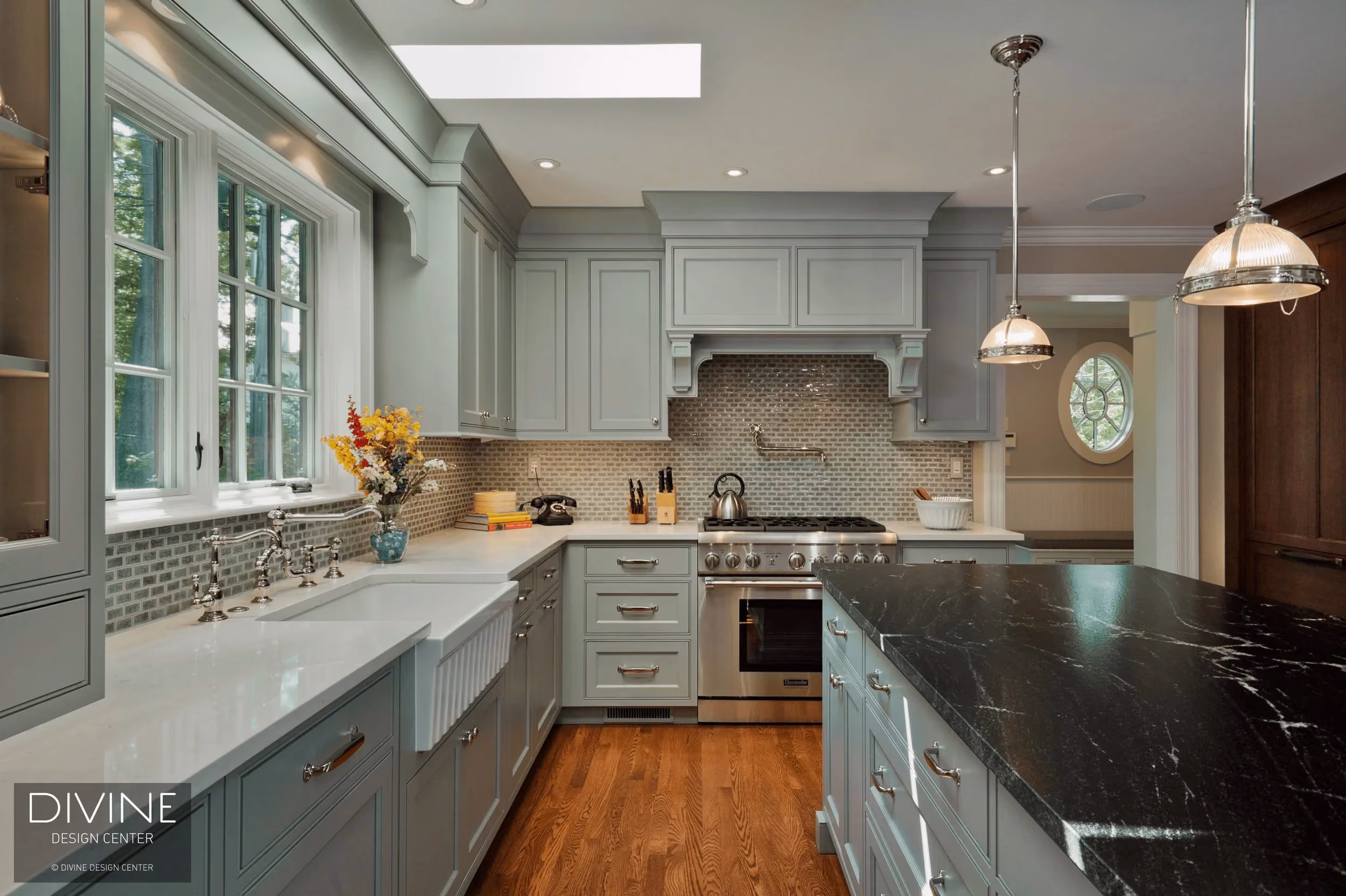 Boston Newton Traditional Kitchen In Restored Historical Victorian Home