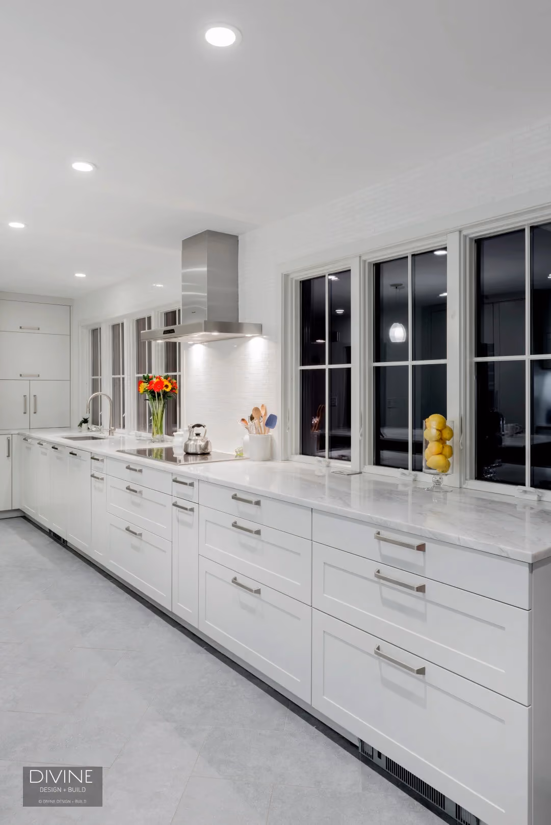 Boston Metrowest Transitional Kitchen Lots of Windows