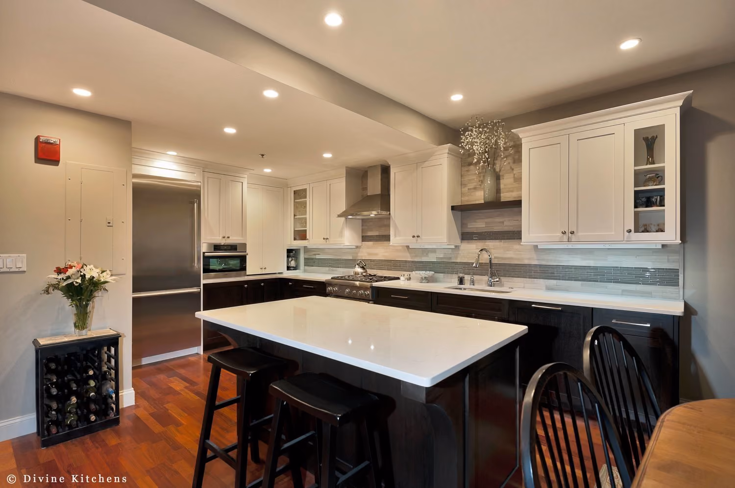 Cambridge Converted Church Transitional Kitchen