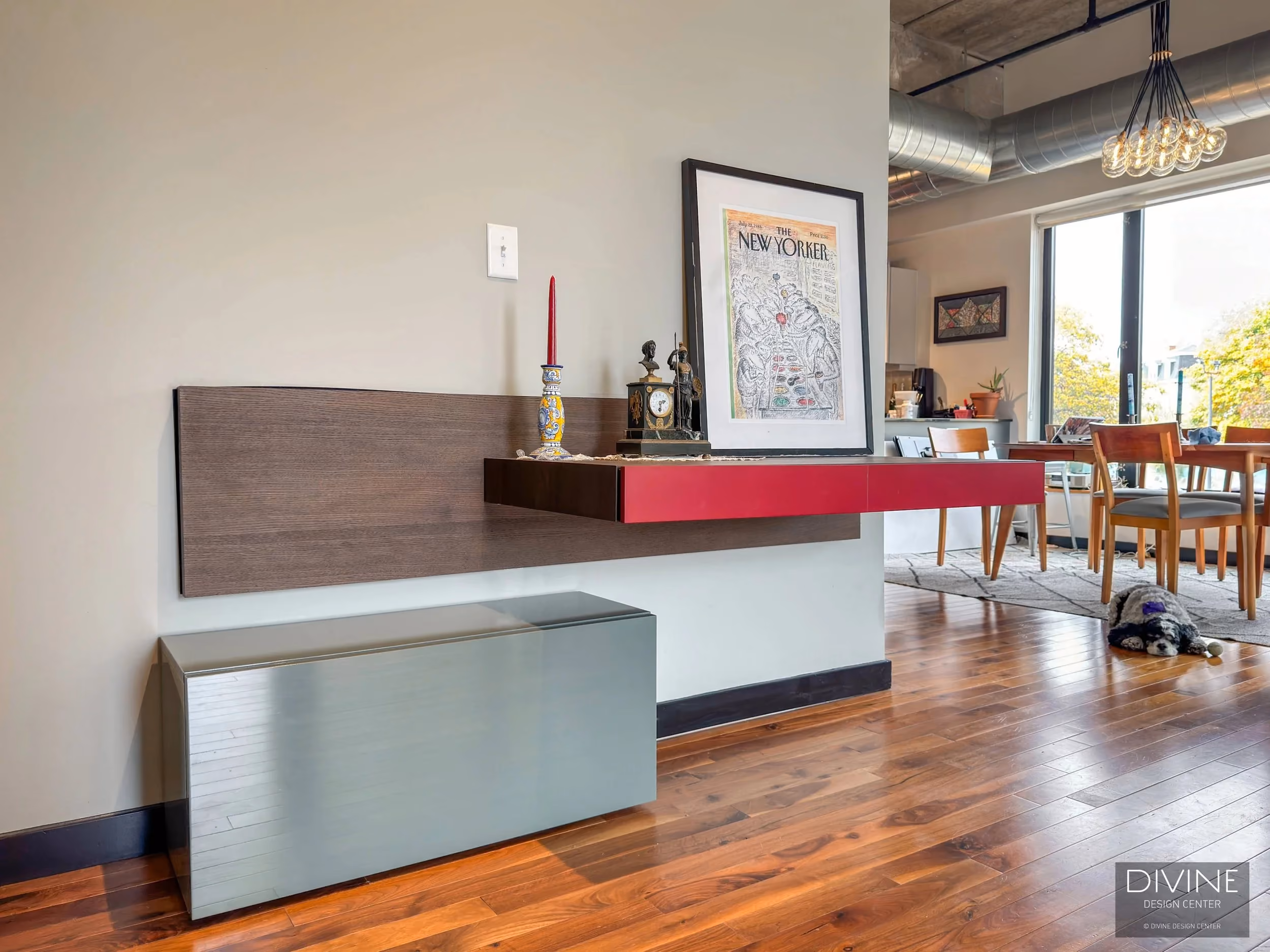 European Cabinetry All Over This Somerville Condo