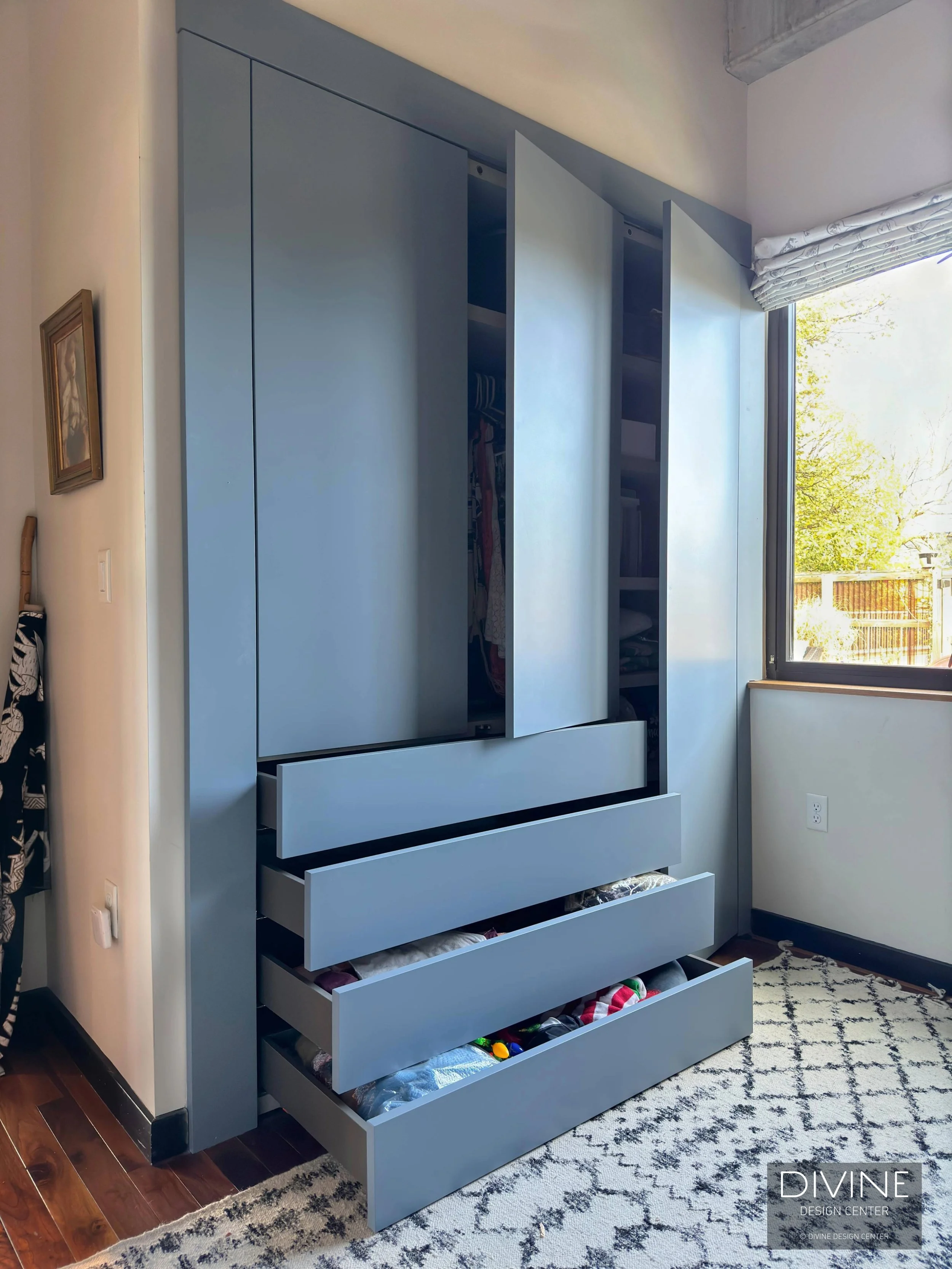 European Cabinetry All Over This Somerville Condo