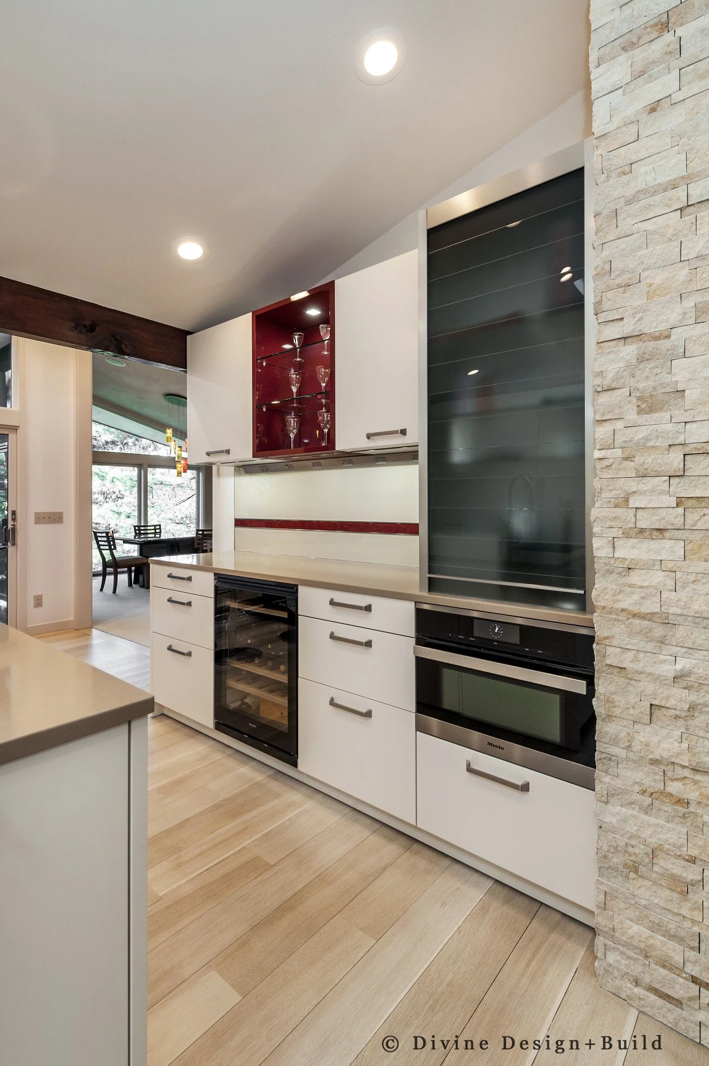 Boston White Transitional Kitchen