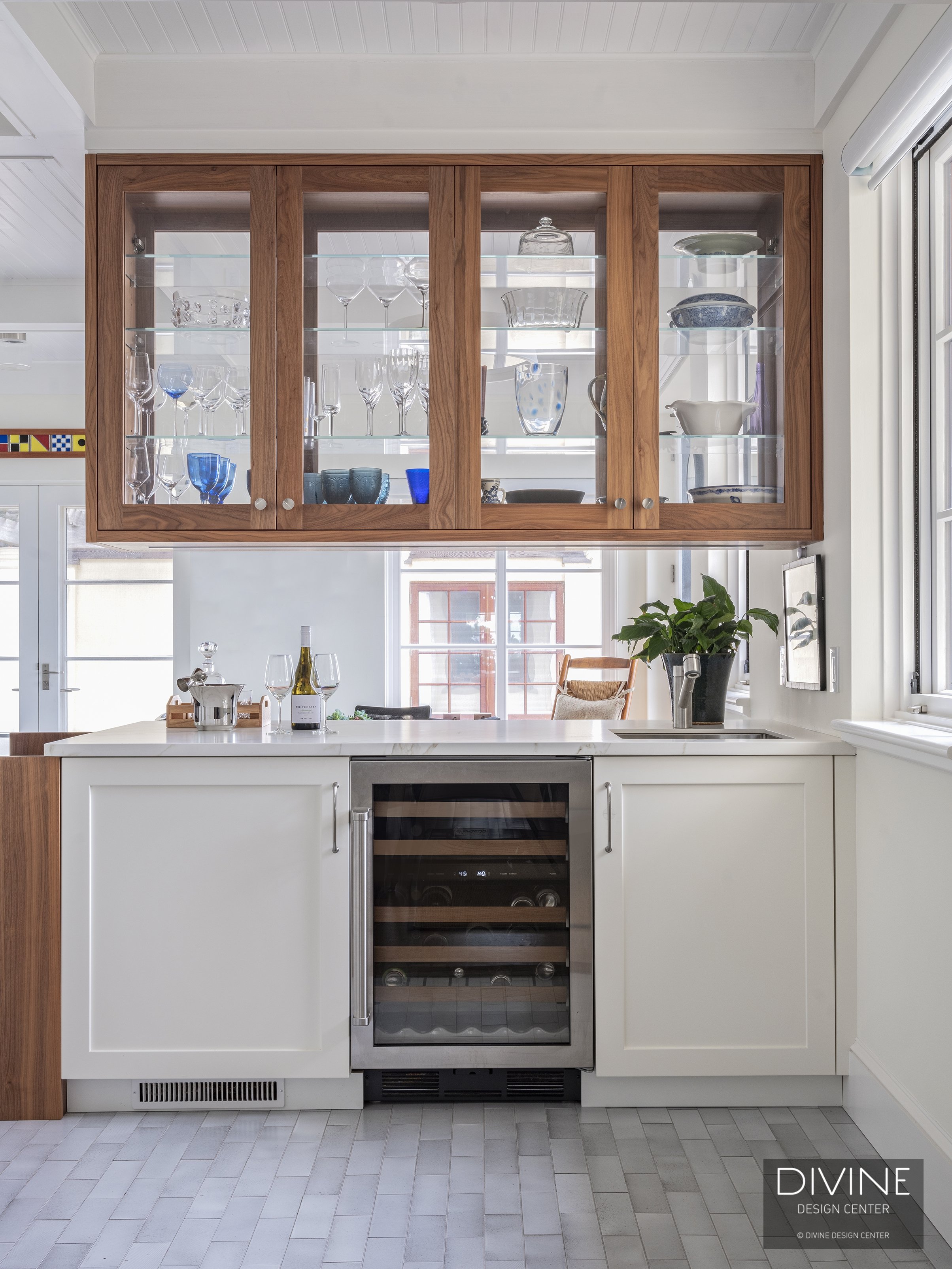 Boston Wood Transitional Kitchen