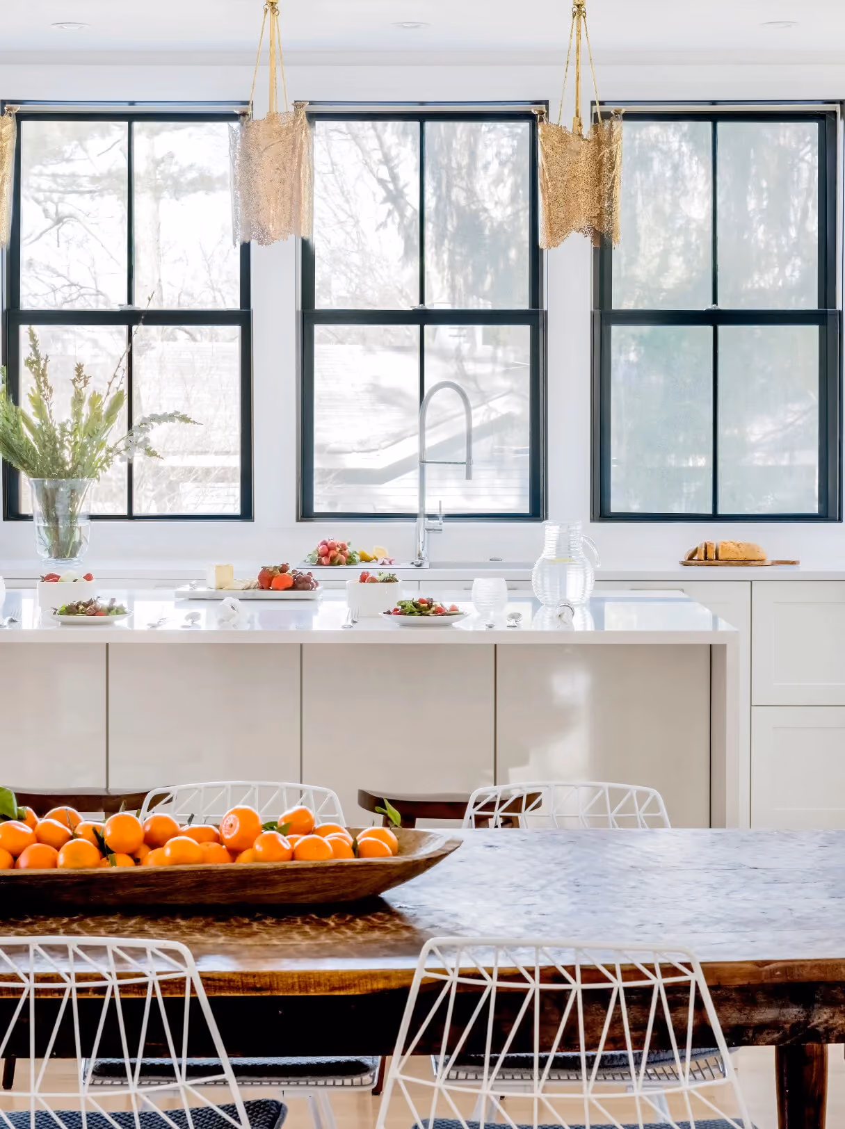 Boston Newton Transitional European Kitchen