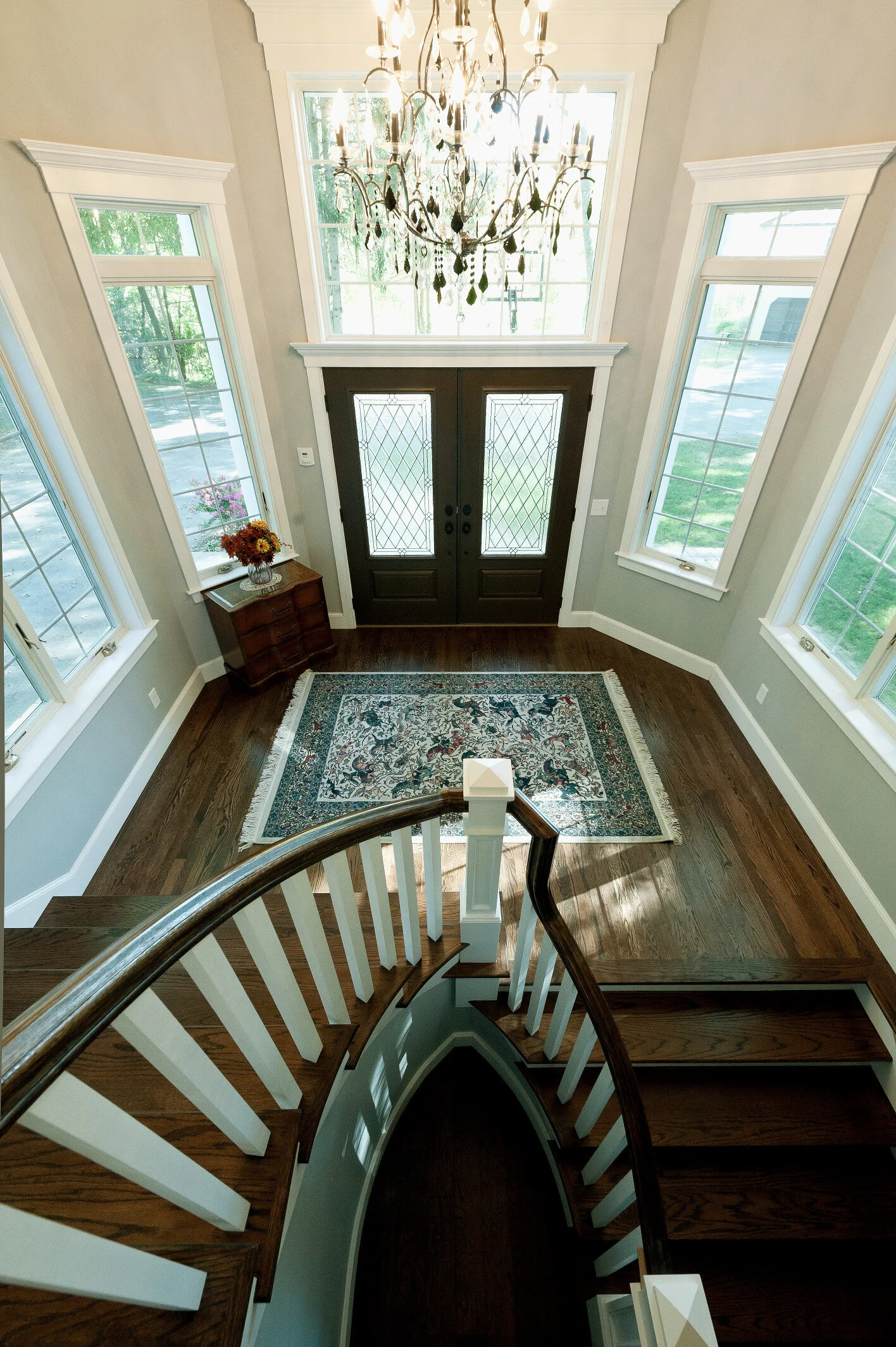 Boston Natick MetroWest Transitional Kitchen Open to Living Space