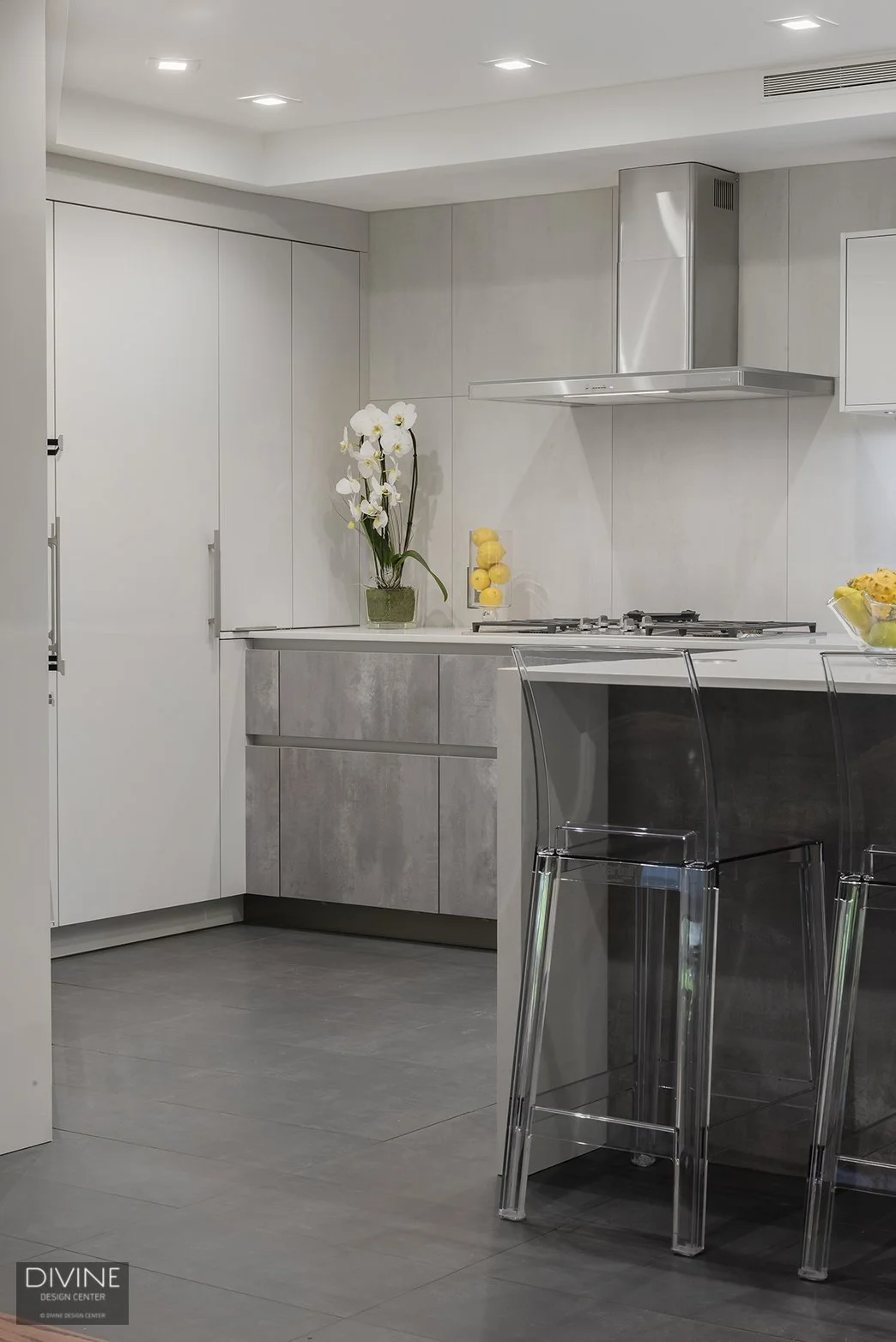 Newton Modern Concrete Kitchen