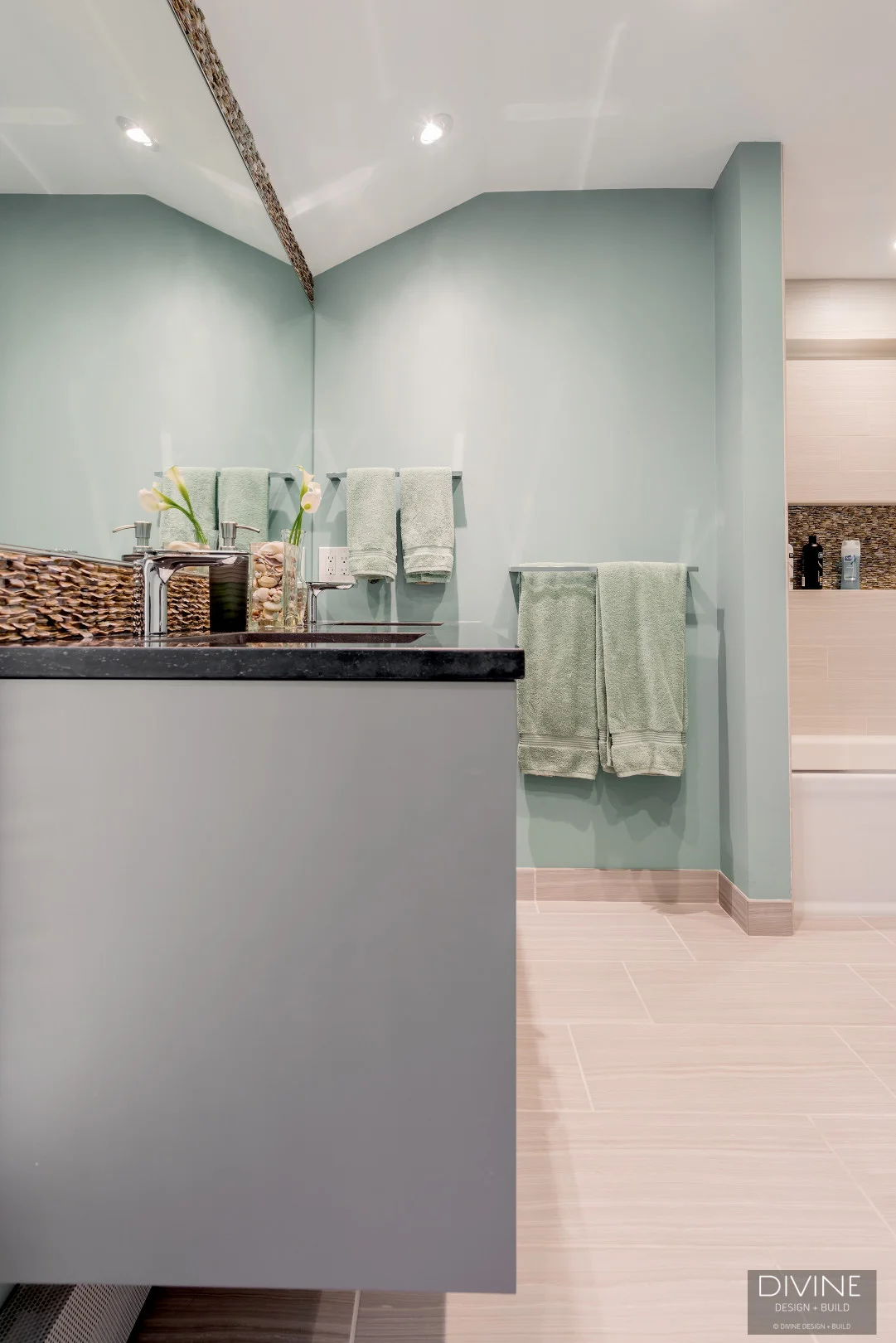 Boston Weston Contemporary Transitional Master Bathroom Suite (Part Two)