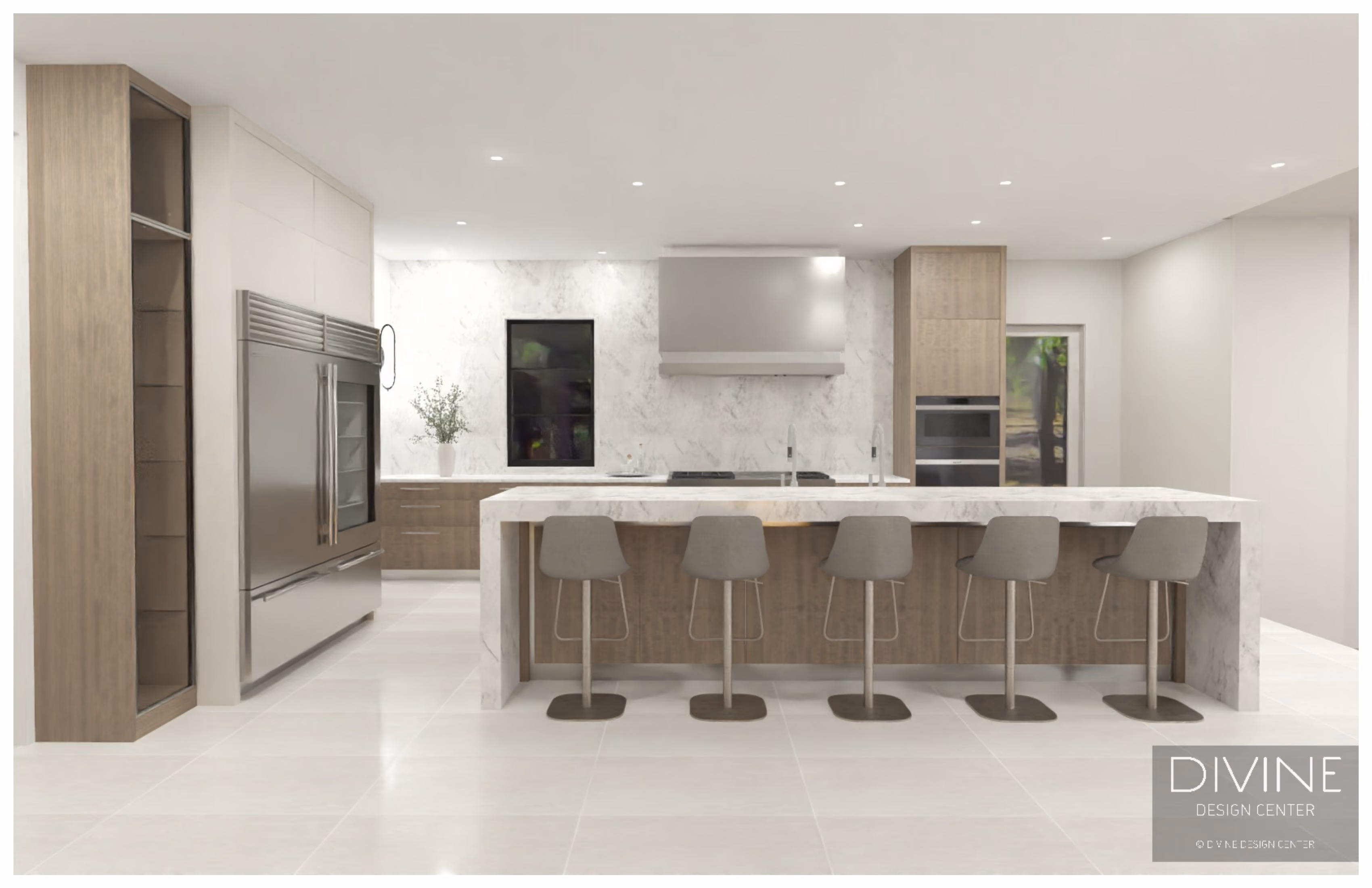 Amagansett Farm House: kitchen, by Divine Design Center (view 5)