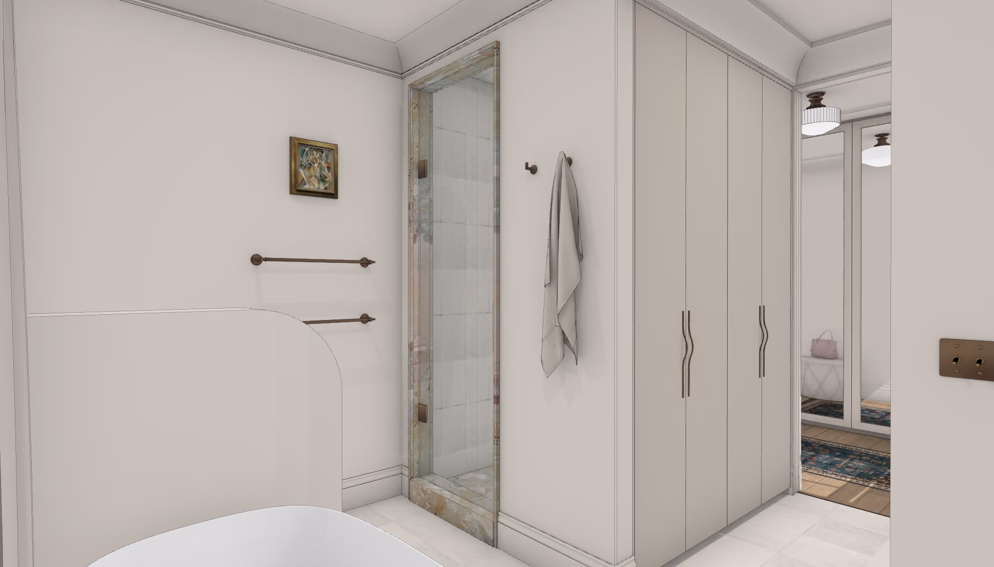 Brownstone on Westmount in Montreal, Quebec, Canada, by Divine Design Center (view 9)