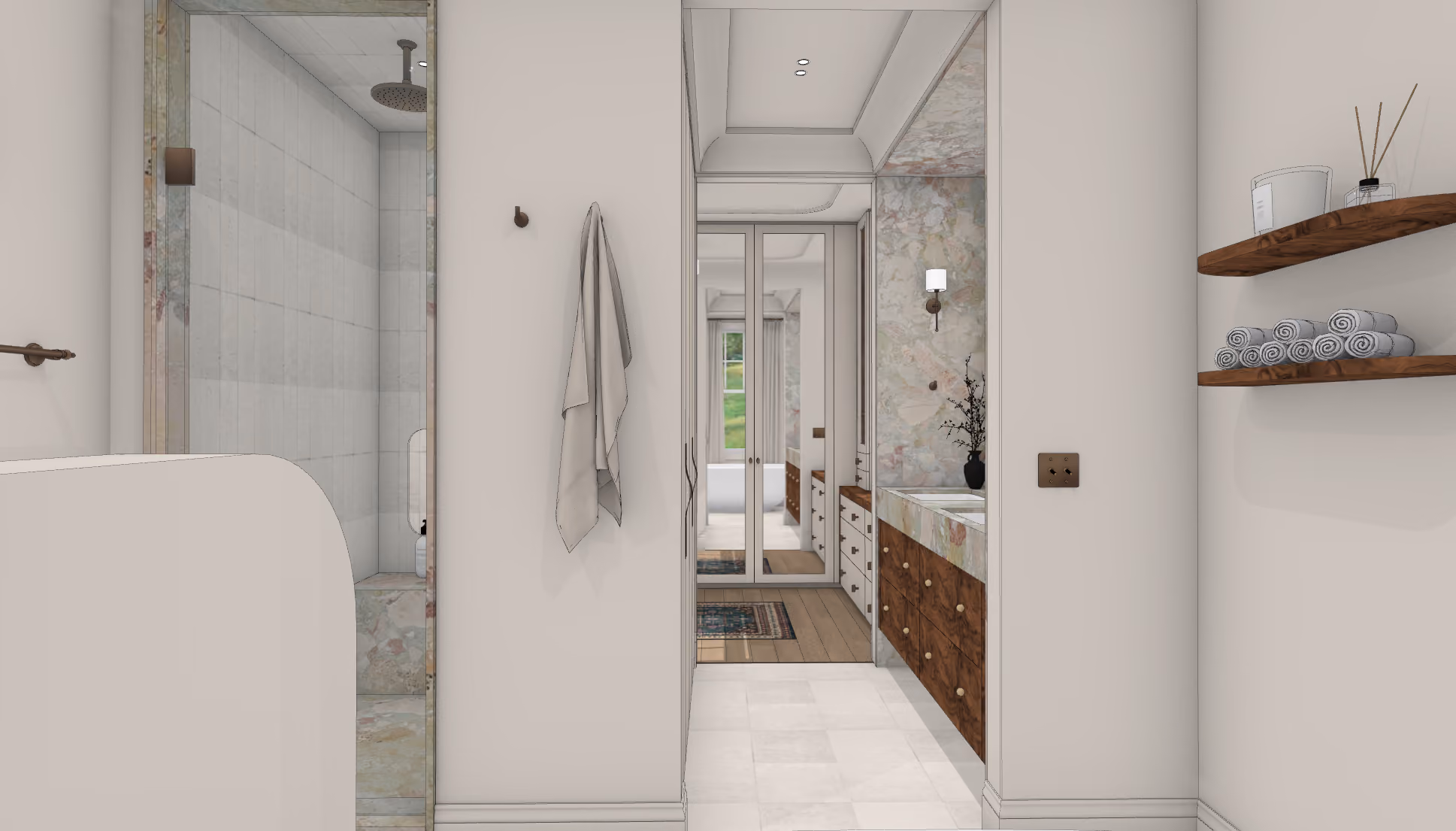 Brownstone on Westmount in Montreal, Quebec, Canada, by Divine Design Center (view 7)