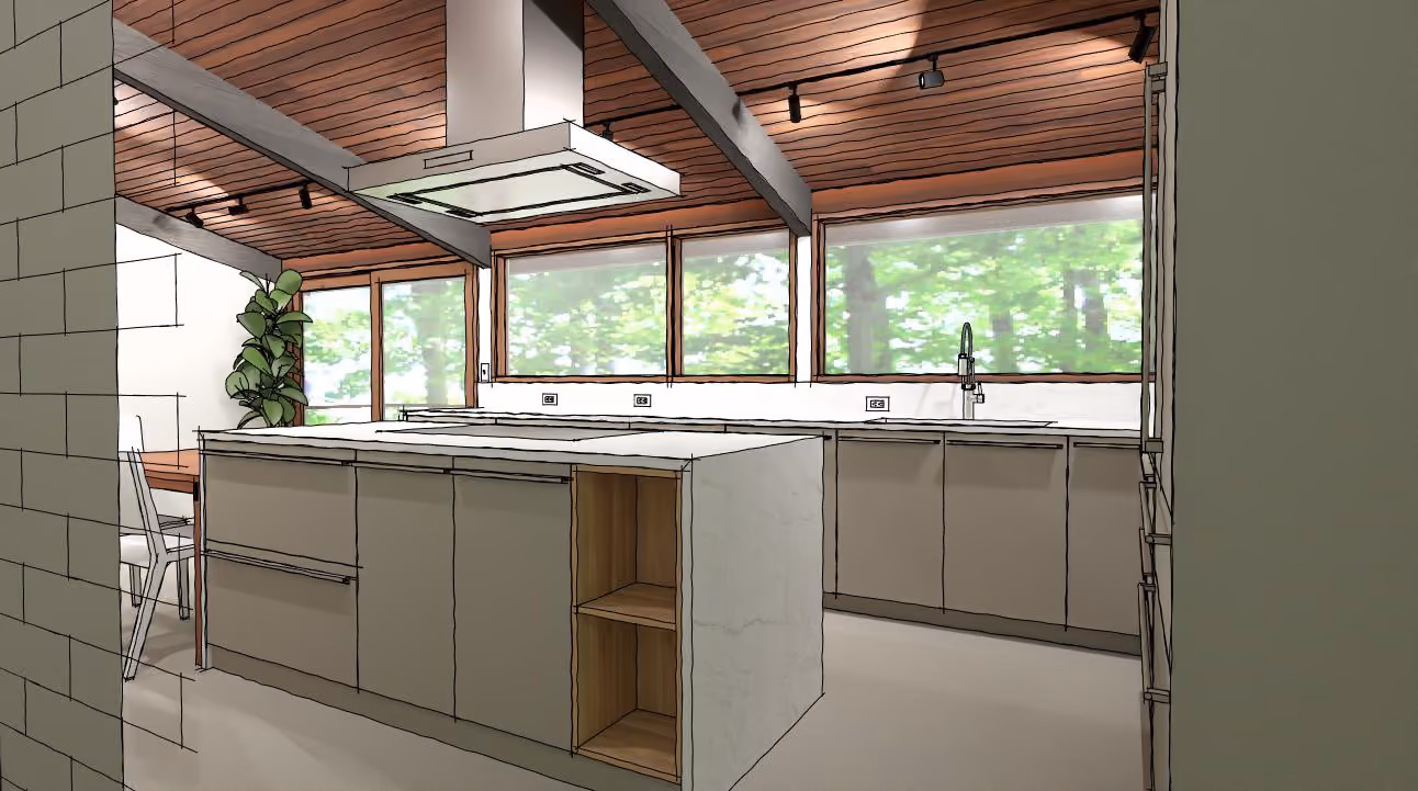Deck House, Reimagined in Suburban Boston, by Divine Design Center (view 1)