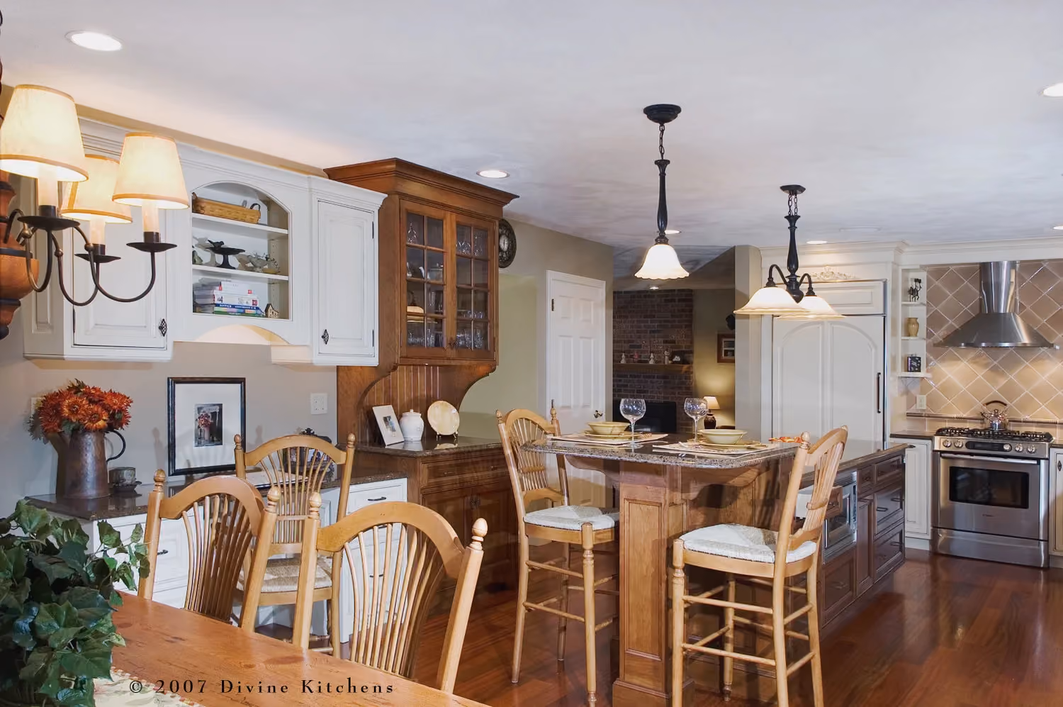 Boston Farm Style Kitchen, by Divine Design Center