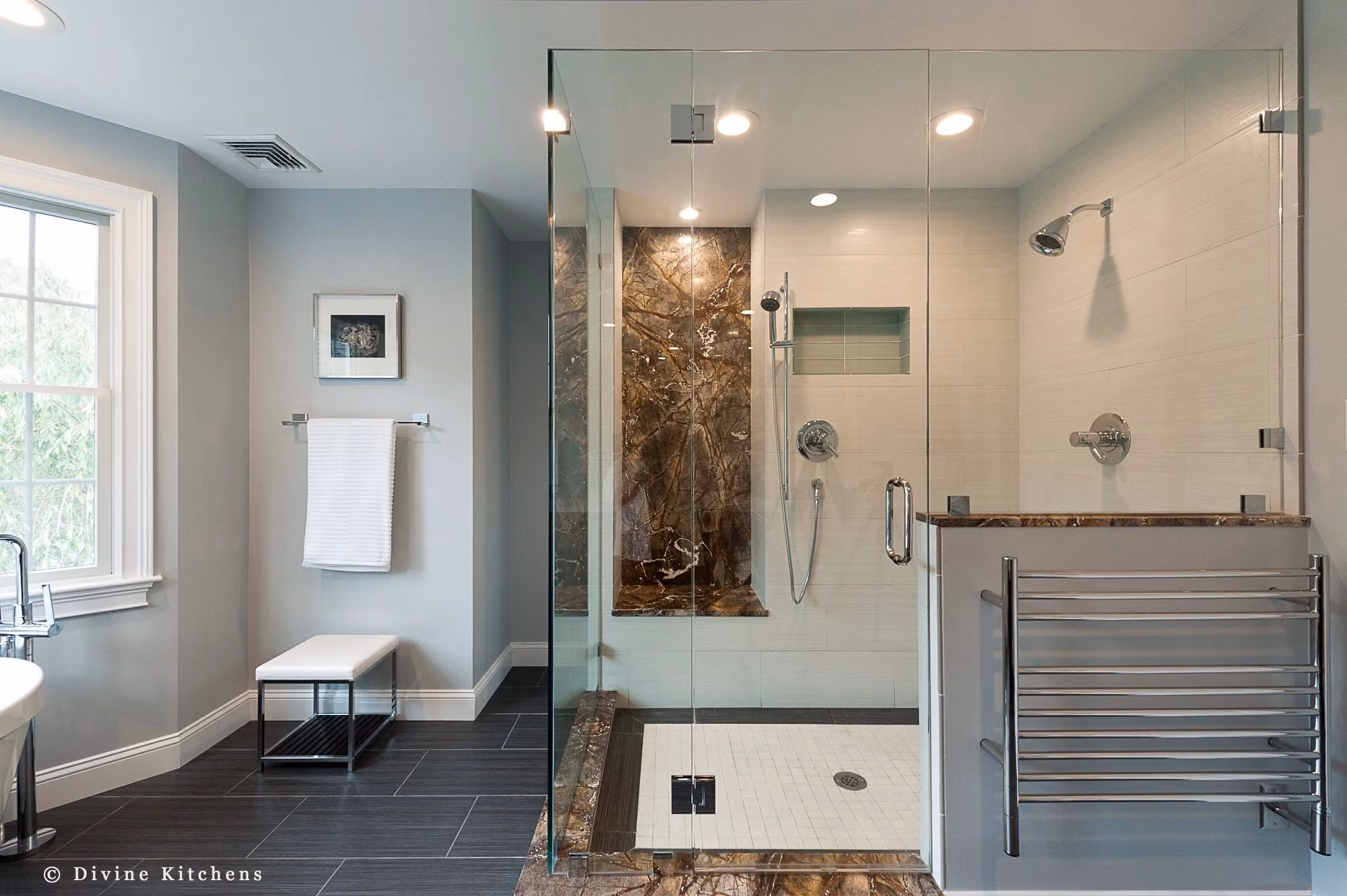 MetroWest Modern Transitional Master Suite, by Divine Design Center (view 4)