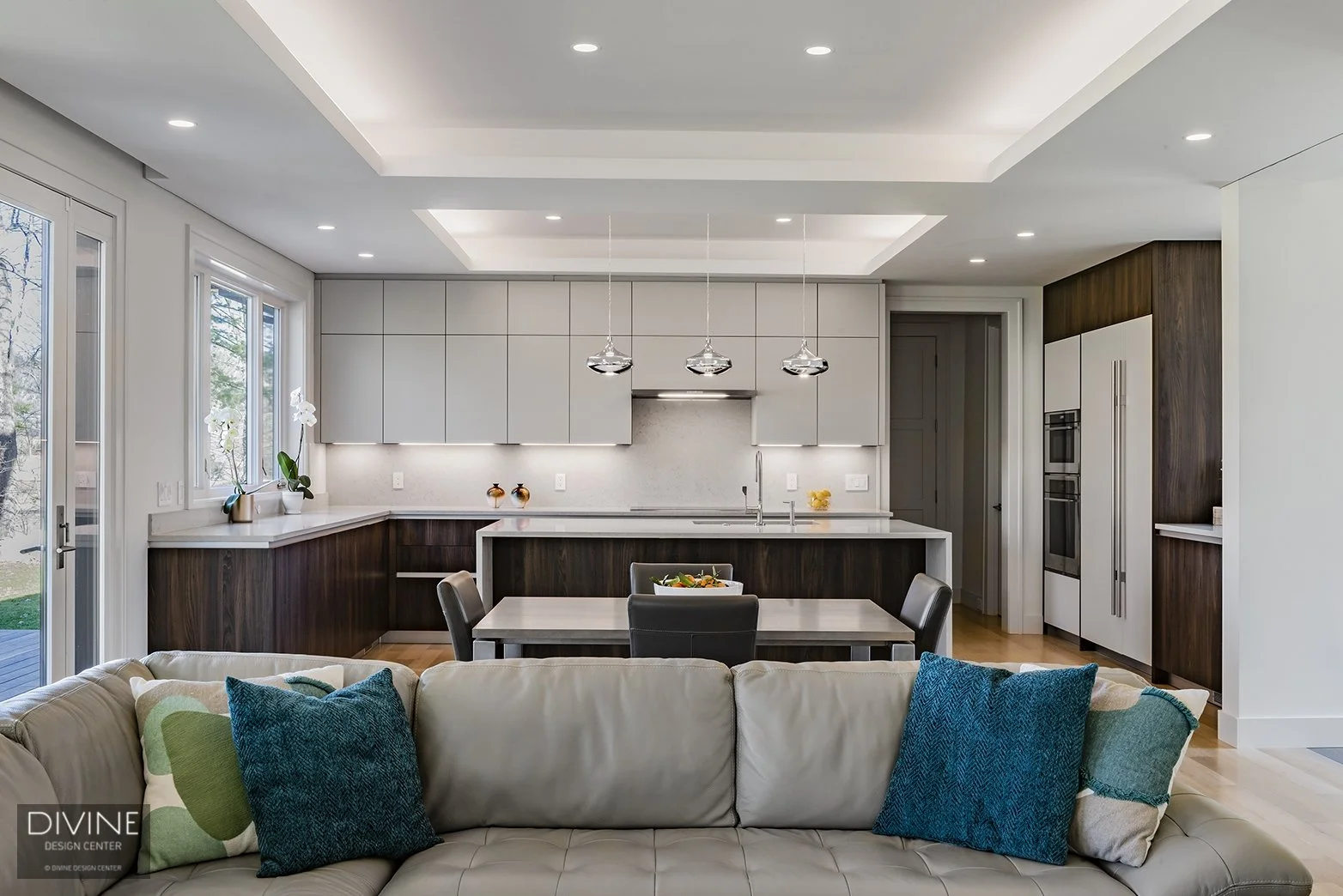 Weston MA Minimalist Modern Kitchen