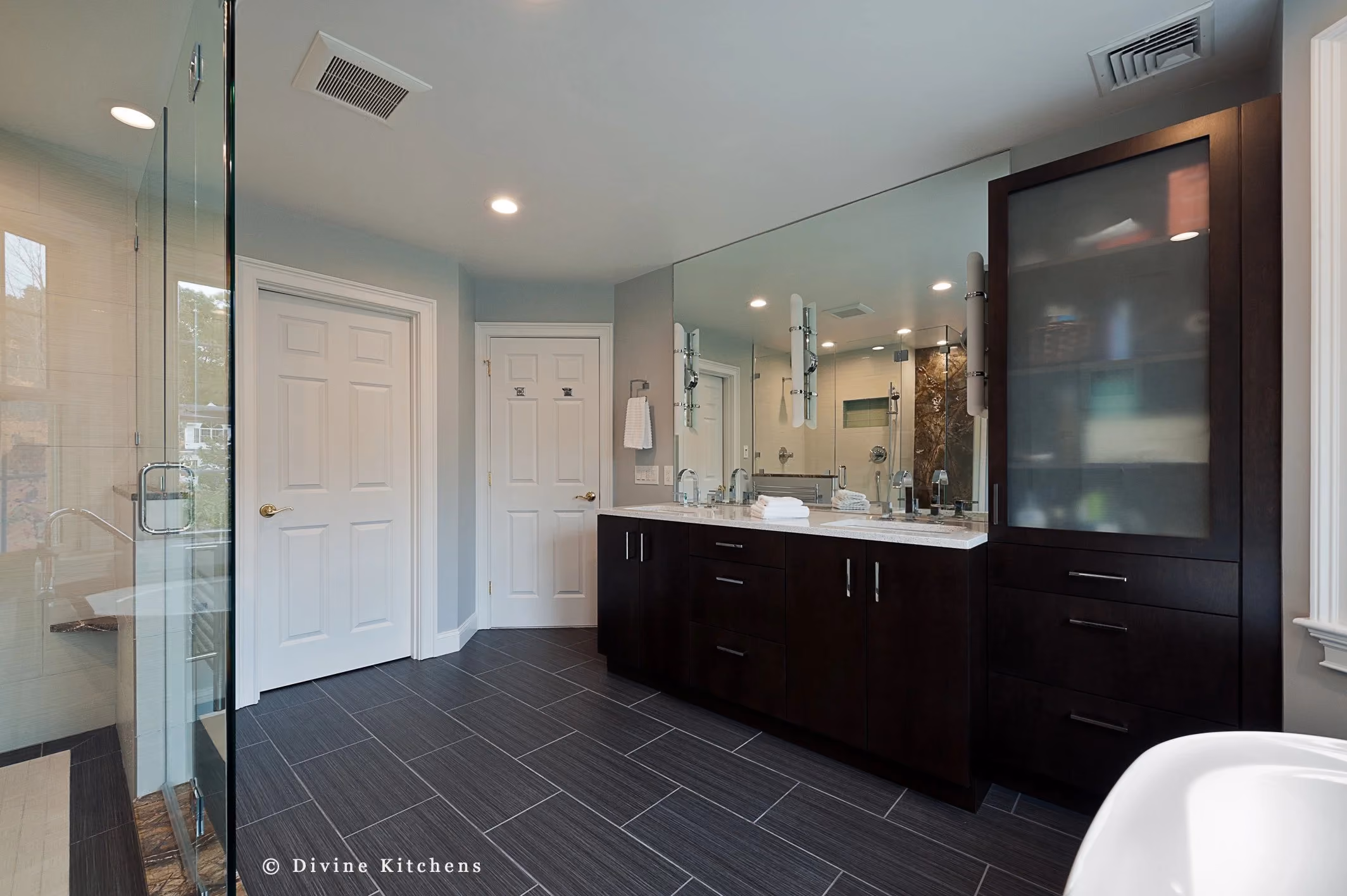 MetroWest Modern Transitional Master Suite, by Divine Design Center (view 5)