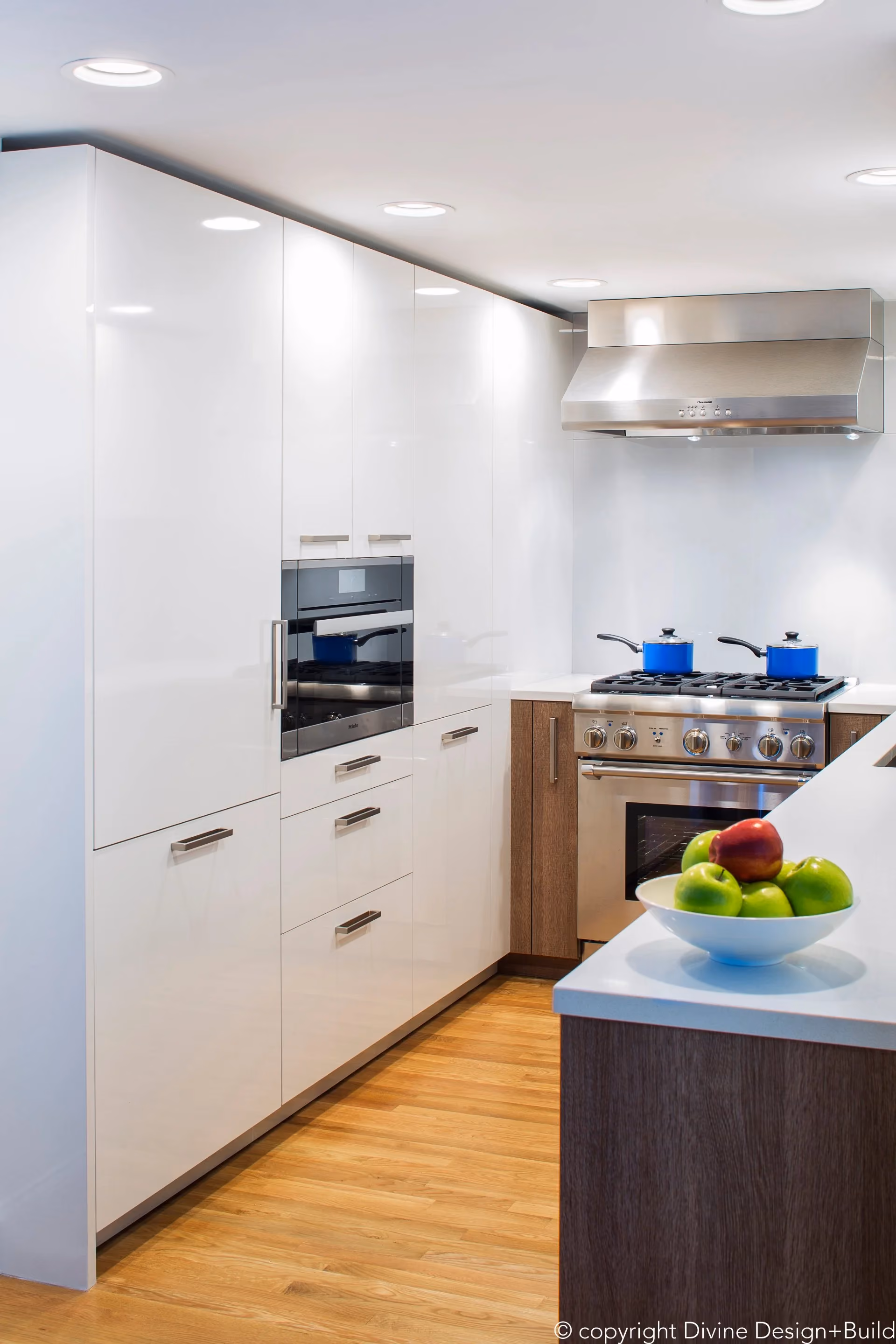 Compact Minimalist Modern Kitchen, by Divine Design Center (view 4)