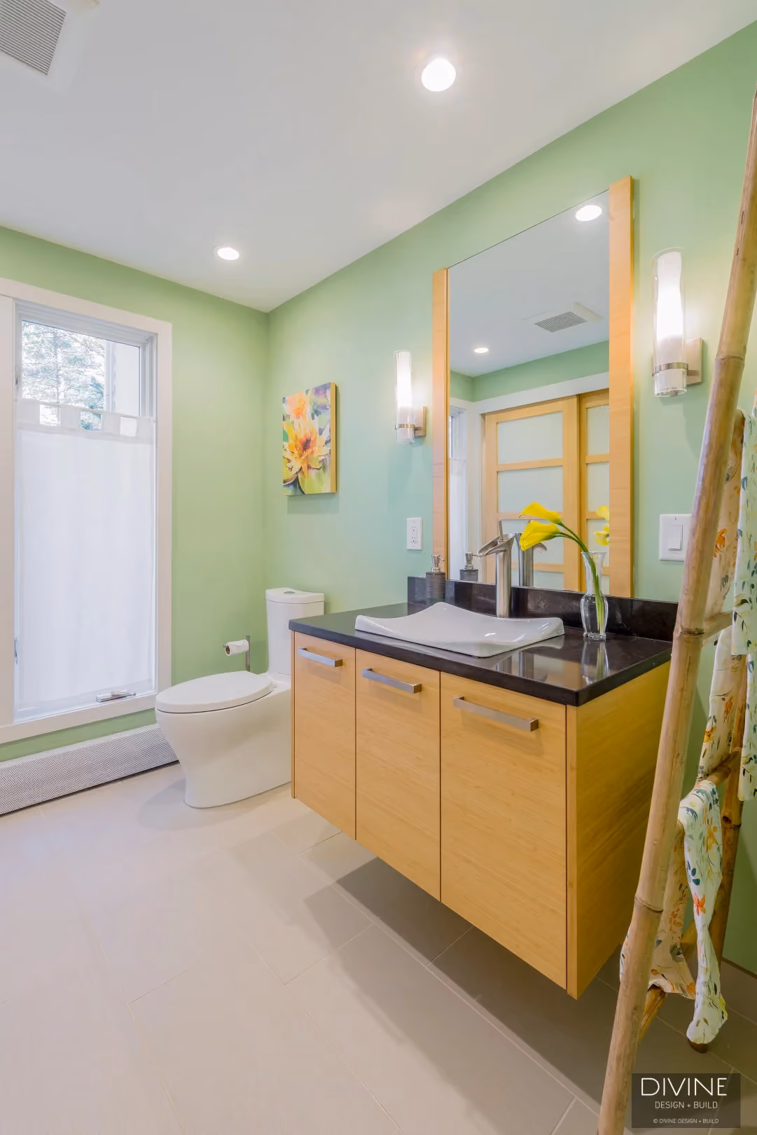Boston Weston Contemporary Transitional Master Bathroom Suite (Part One), by Divine Design Center (view 4)