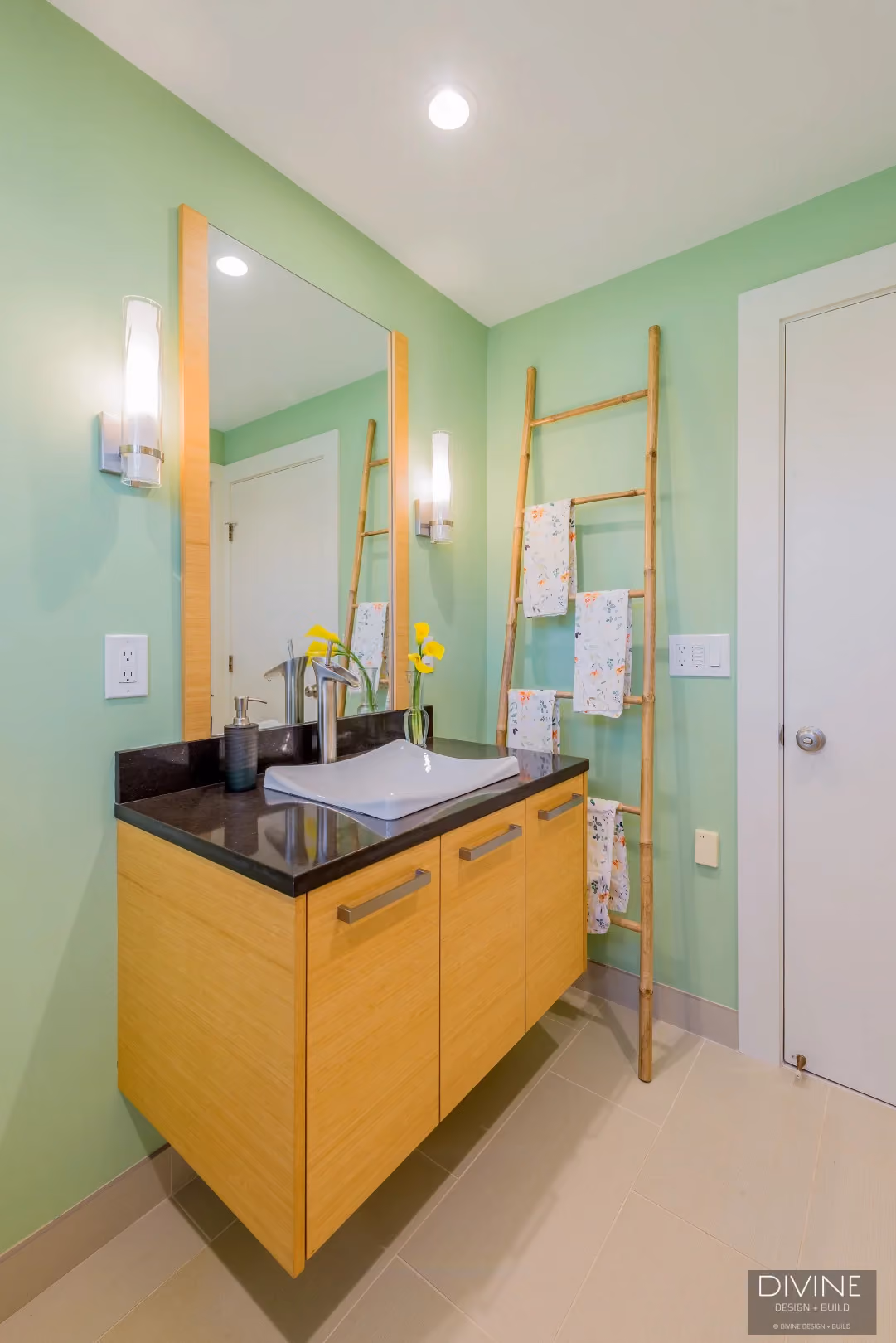 Boston Weston Contemporary Transitional Master Bathroom Suite (Part One), by Divine Design Center (view 6)