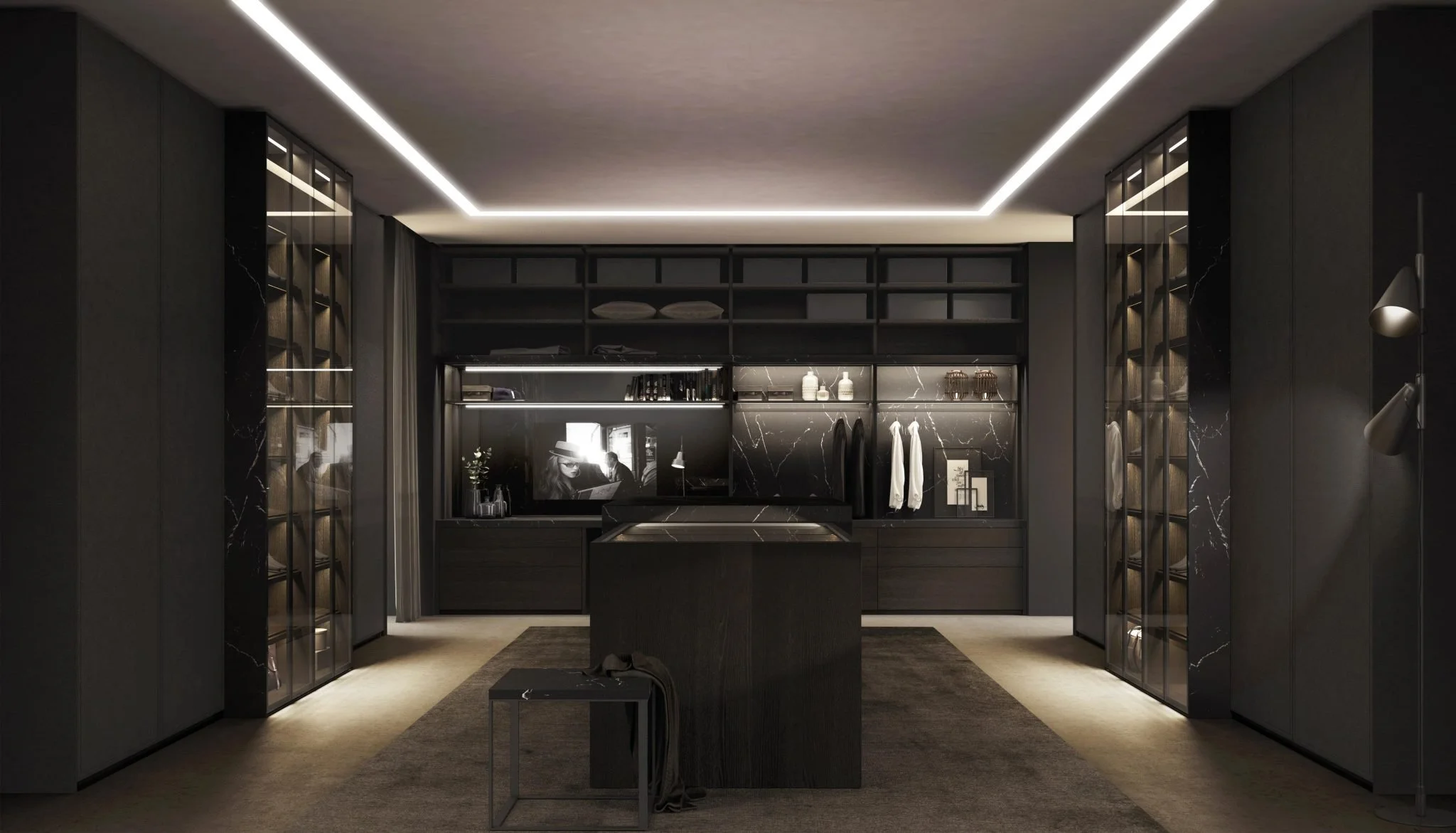 13 Luxury Features of a Divine Full Custom Wardrobe