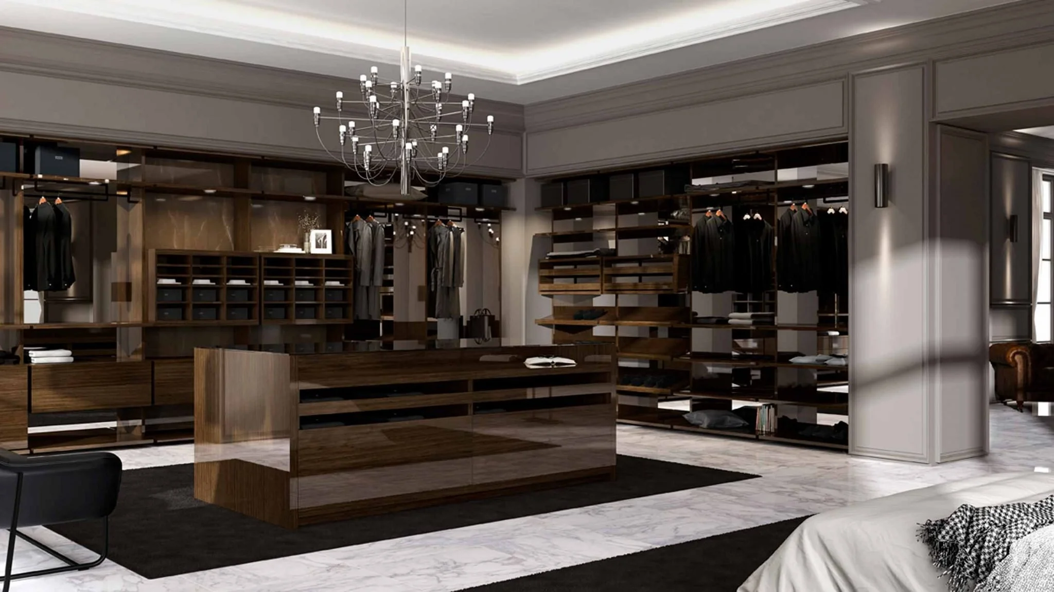 13 Luxury Features of a Divine Full Custom Wardrobe